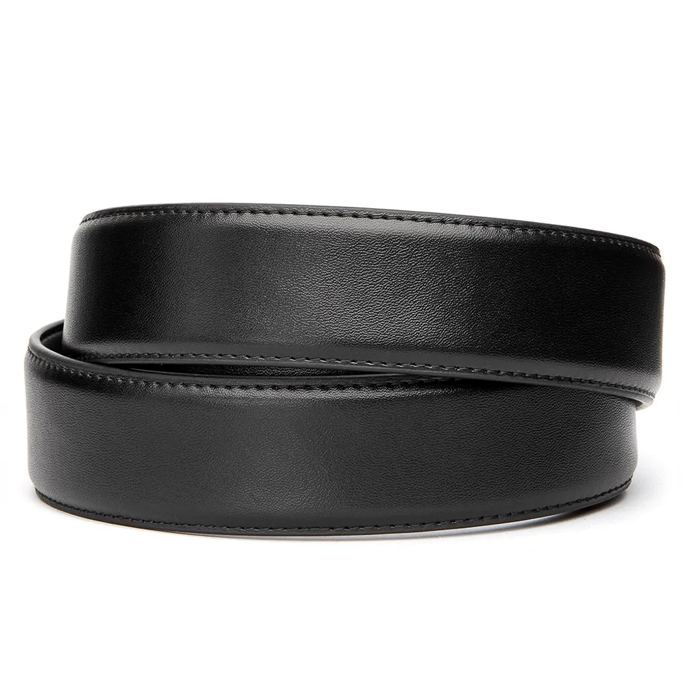 Peregrine Black Leather Belt