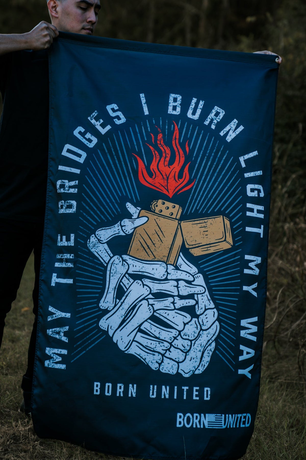 Burning Bridges Flag