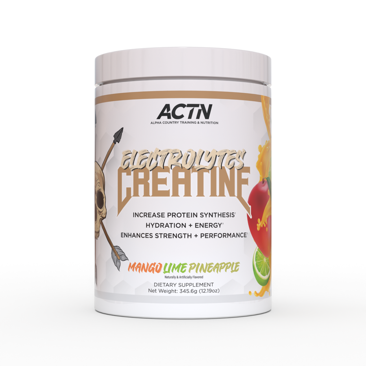 Alpha Country CREATINE & ELECTROLYTES | Strength, Performance & Hydration Supplement