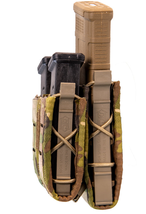 High Speed Gear Duty Double Pistol TACO® w/Rifle Pouch