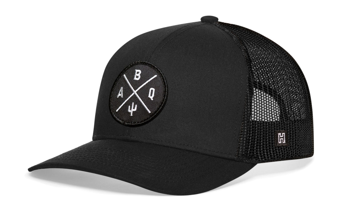 Albuquerque Trucker Hat | Black ABQ X Snapback