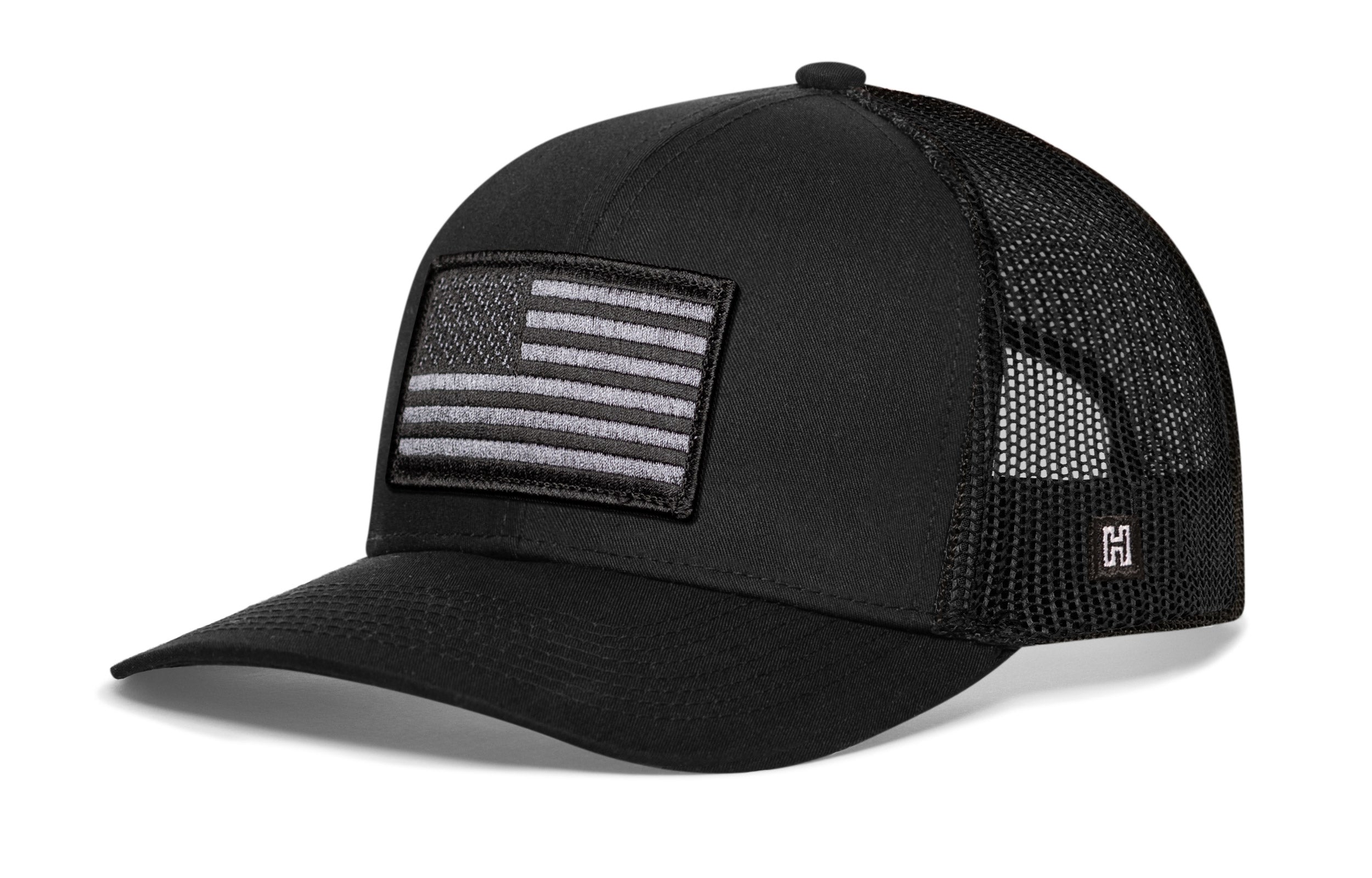 American Flag Trucker Hat | USA Tactical Snapback