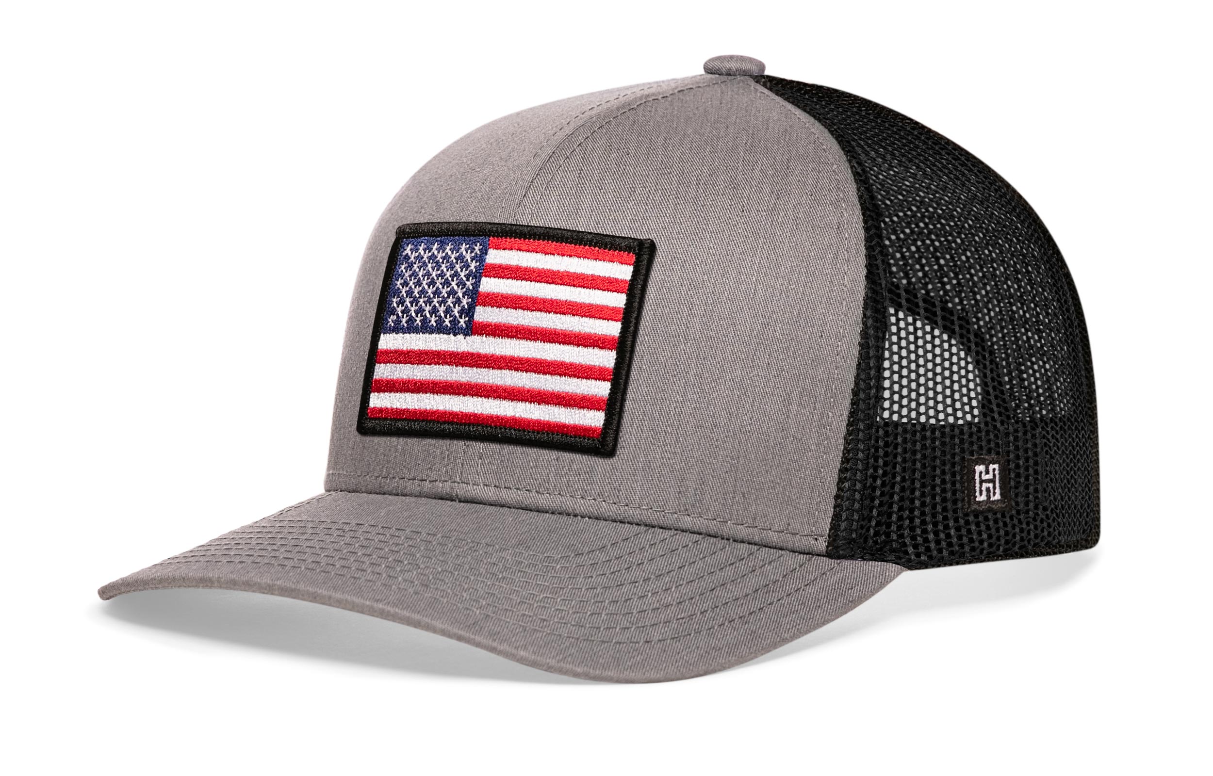 American Flag Trucker Hat | USA Snapback