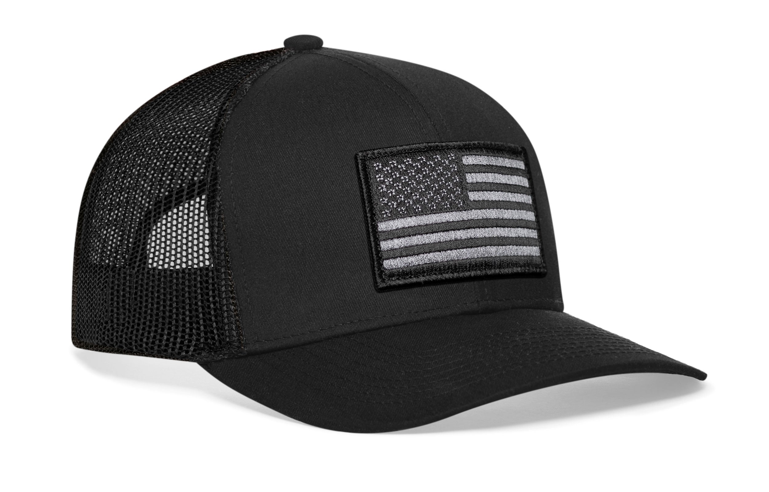 American Flag Trucker Hat | USA Tactical Snapback
