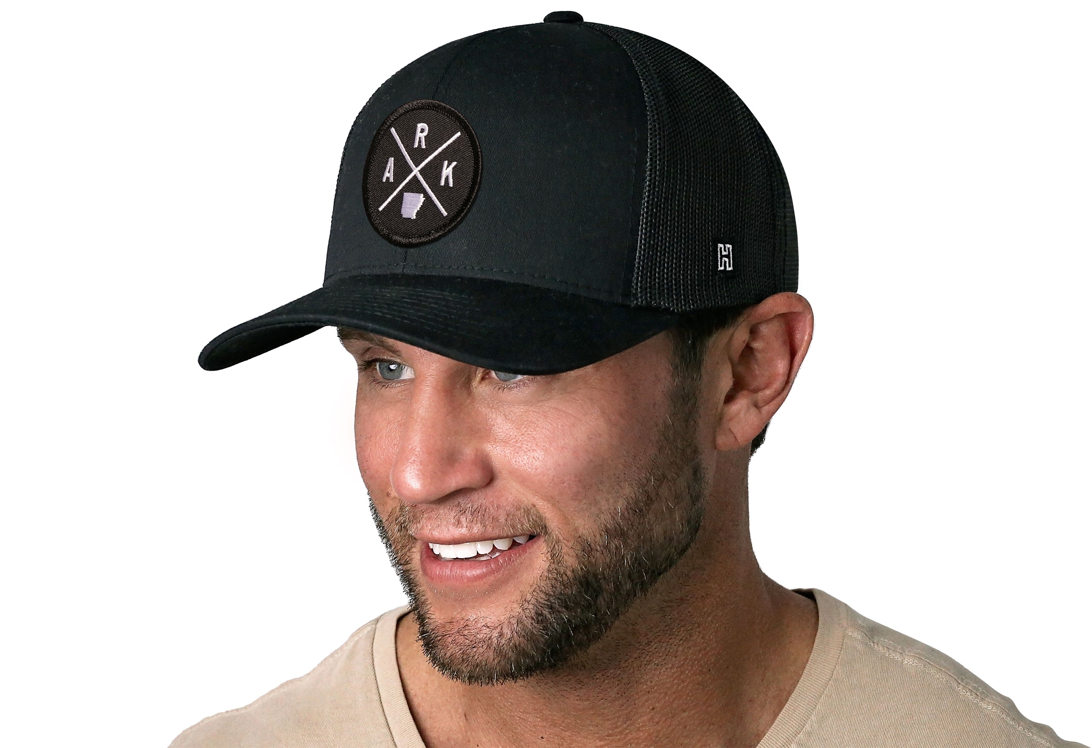 Arkansas Trucker Hat | Black ARK X Snapback
