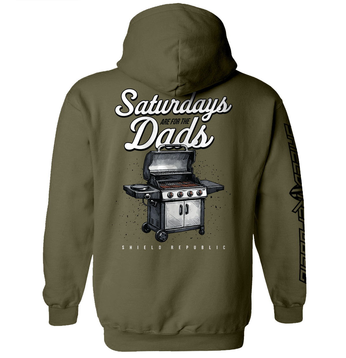 Shield Republic Saturdays Are For The Dads Grill