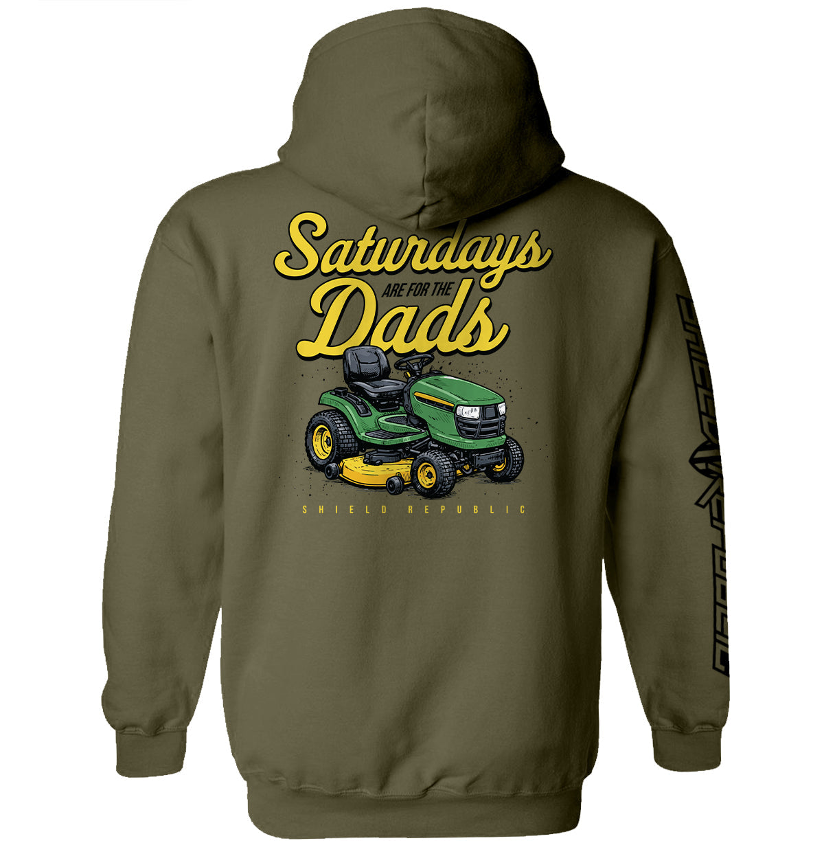 Shield Republic Saturdays Are For The Dads Mower