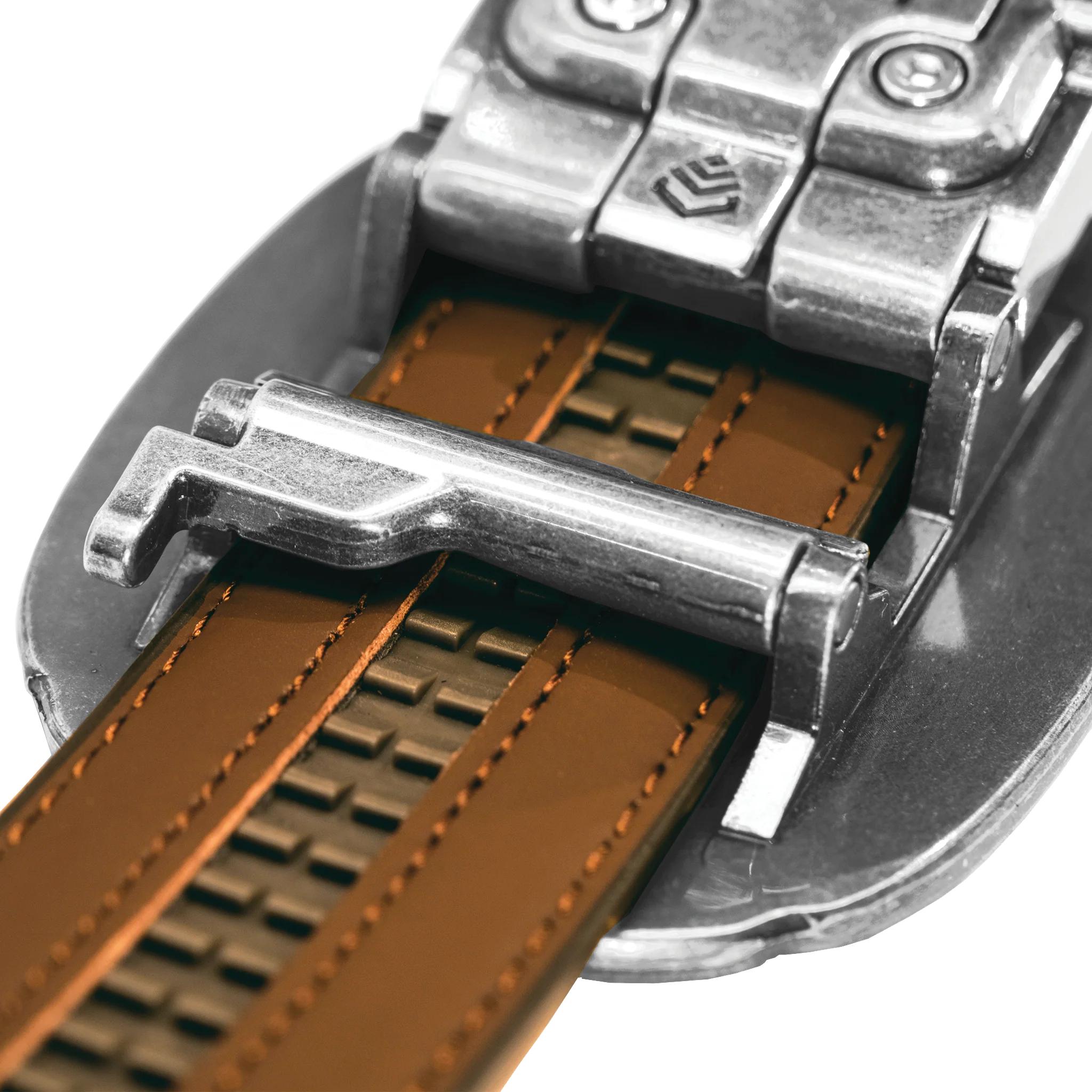 Kore Essentials Ranch Series Bull Skull Antique Silver Buckle and Belt