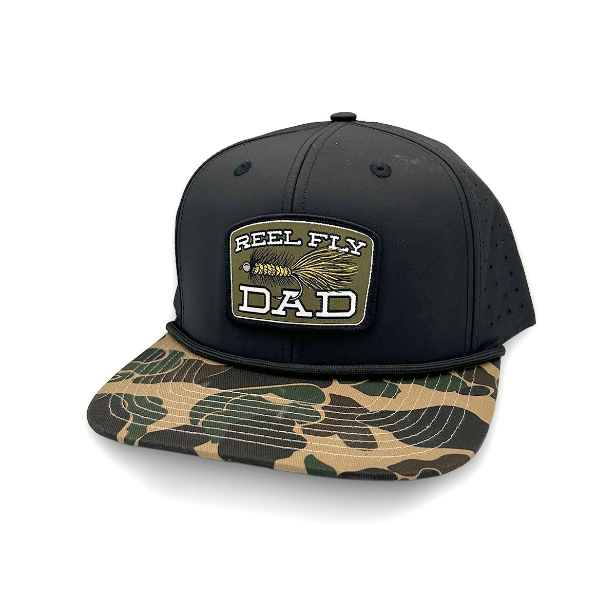 Shield Republic Reel Fly Dad (Woven Patch)