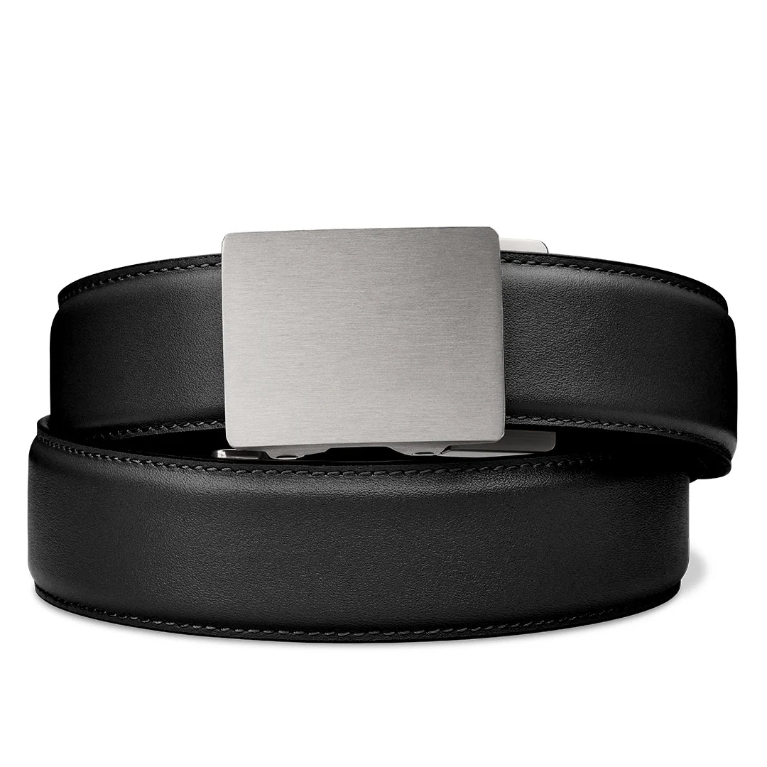 Kore Essentials Black Leather Gun Belt 1.5"