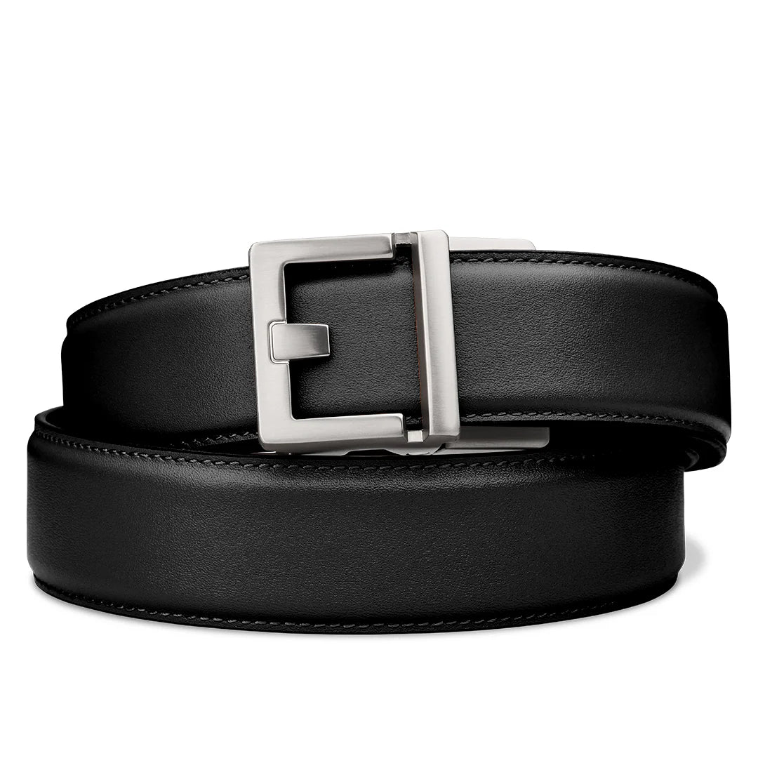 Kore Essentials Black Leather Gun Belt 1.5"