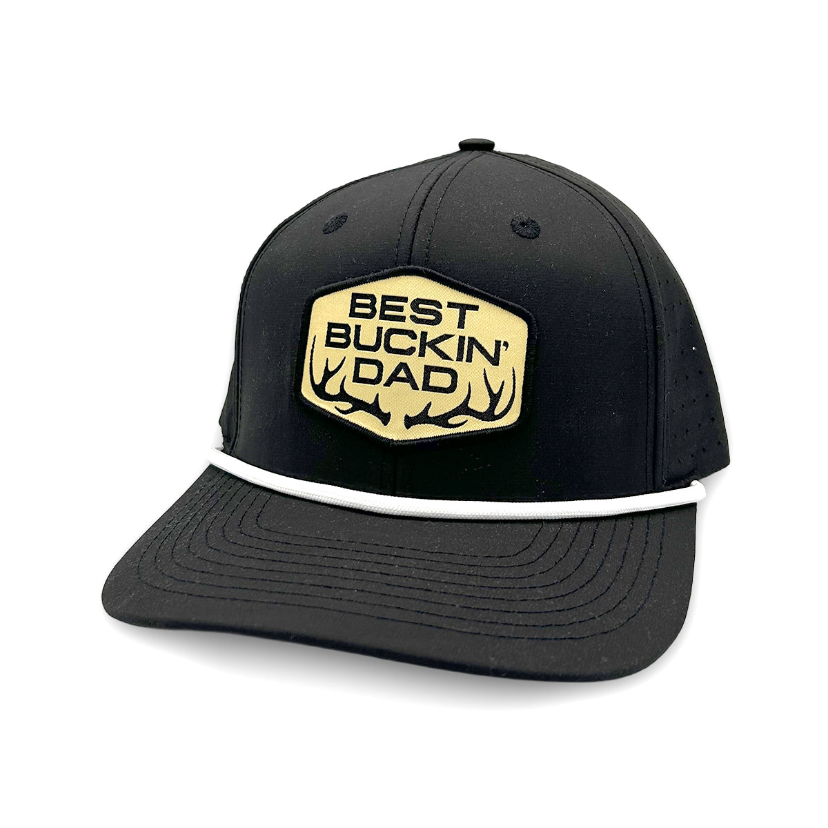 Shield Republic Best Buckin' Dad (Woven Patch)