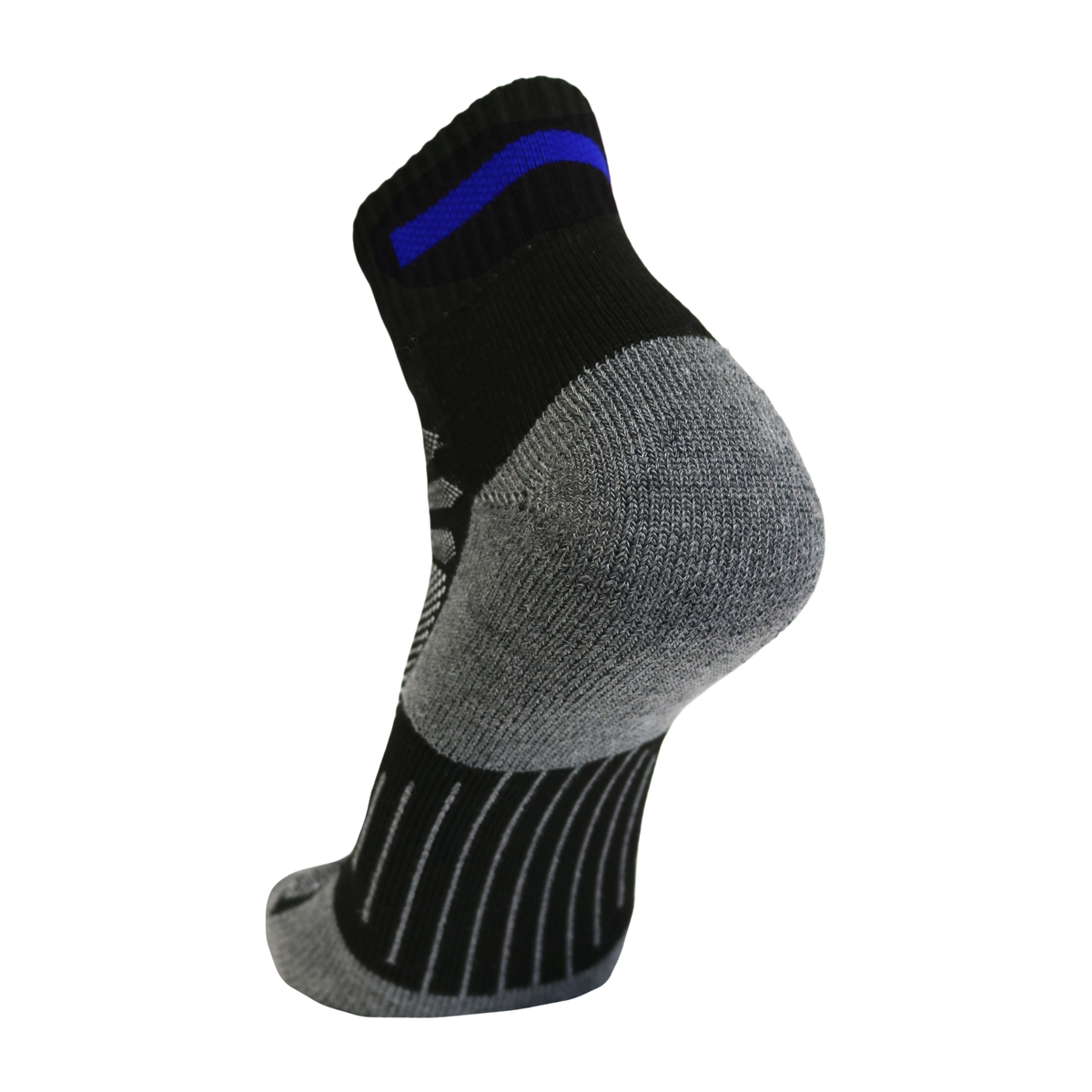Covert Threads Blue Line Quarter Sock