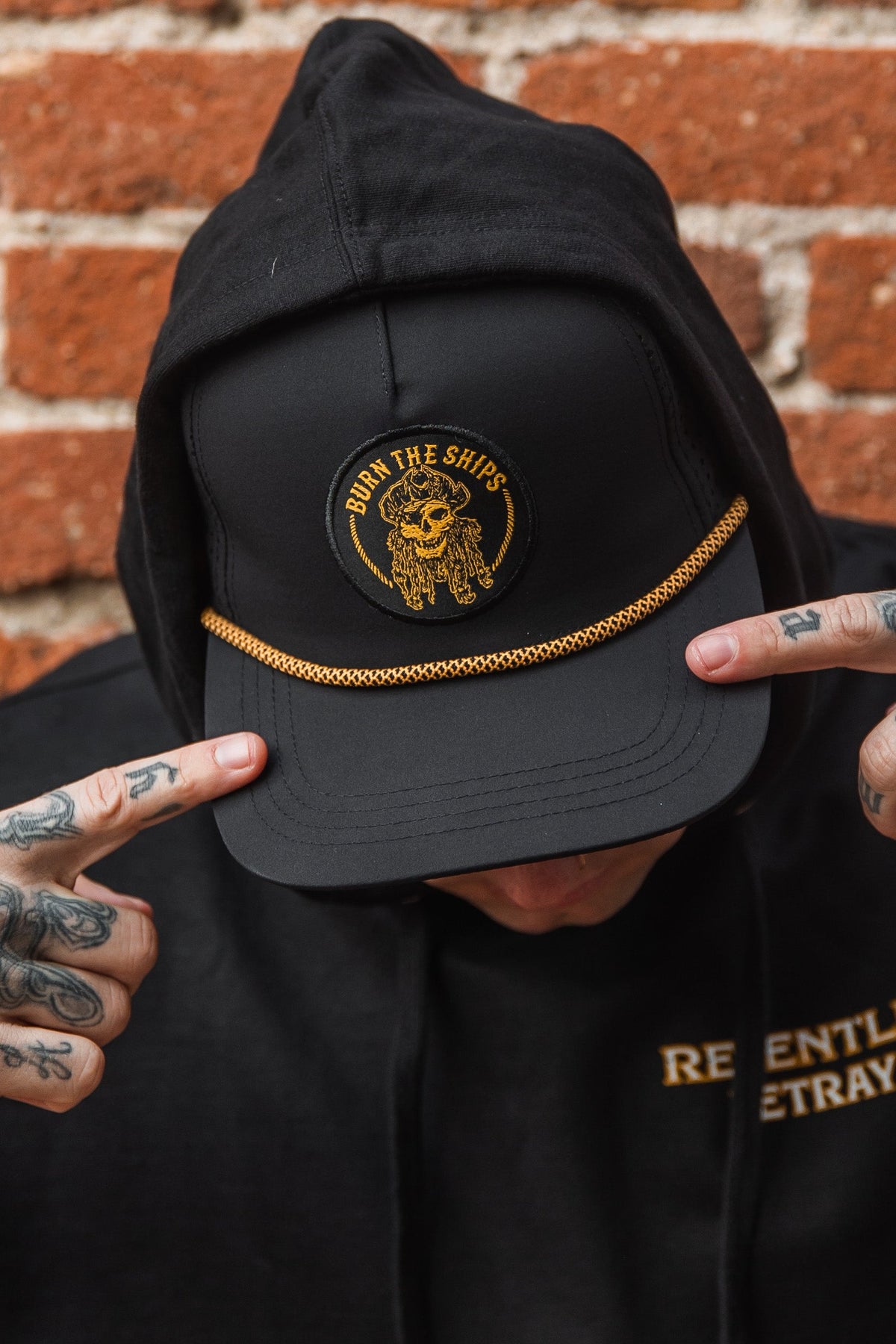 Burn The Ships BLACKOUT Snapback | Relentless Betrayal