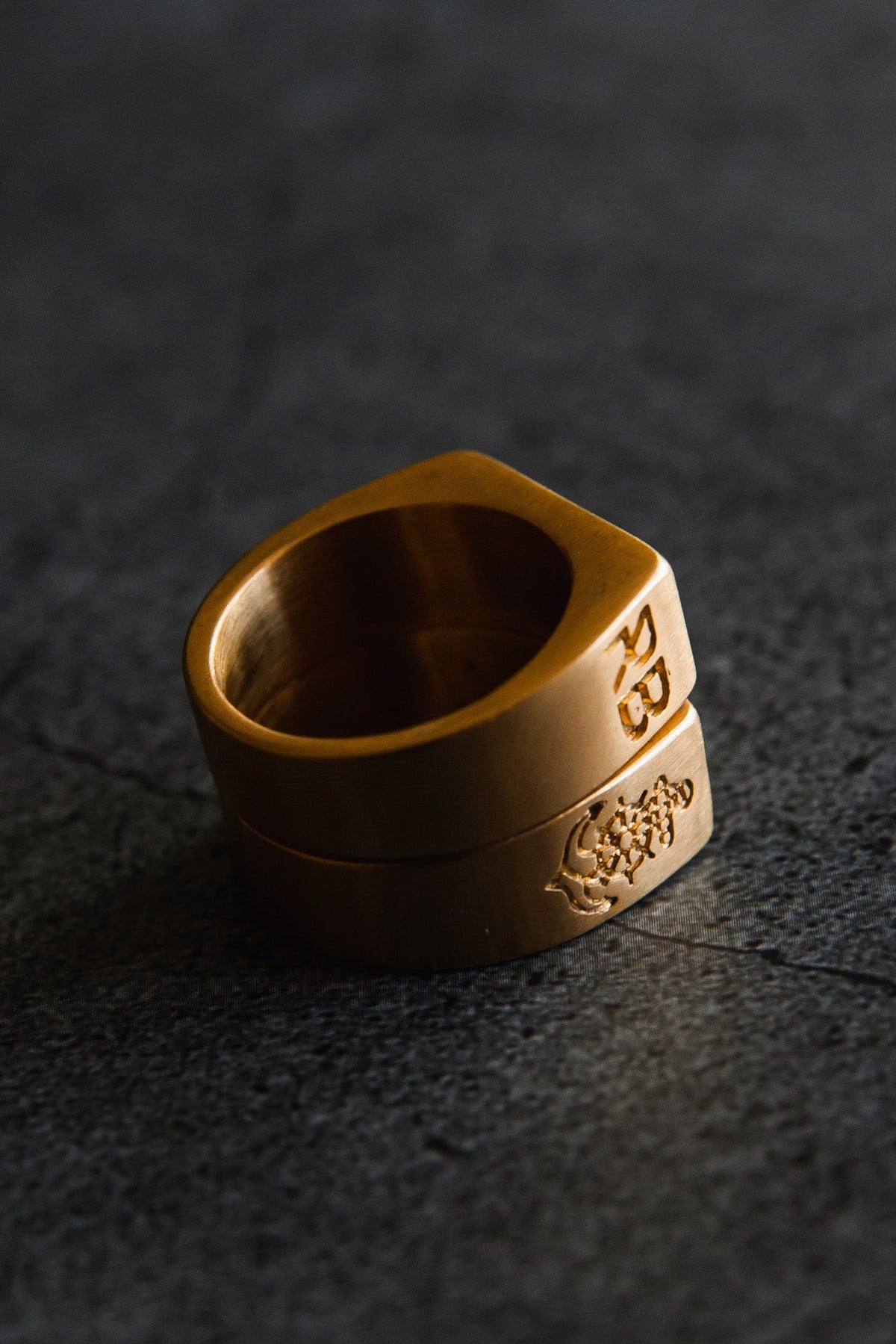 Relentless Betrayal Gold Sink or Swim Rings | Statement Ring