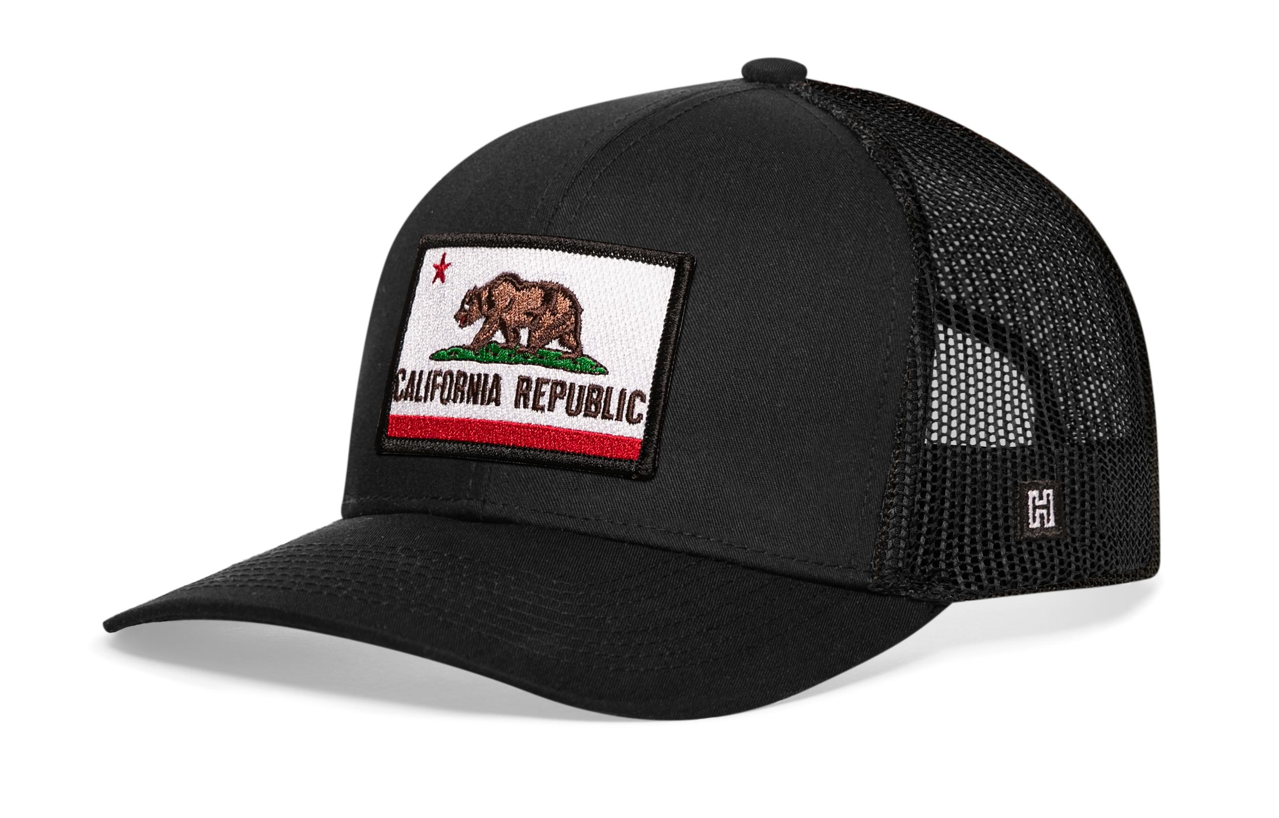 California Flag Trucker Hat | CA Snapback