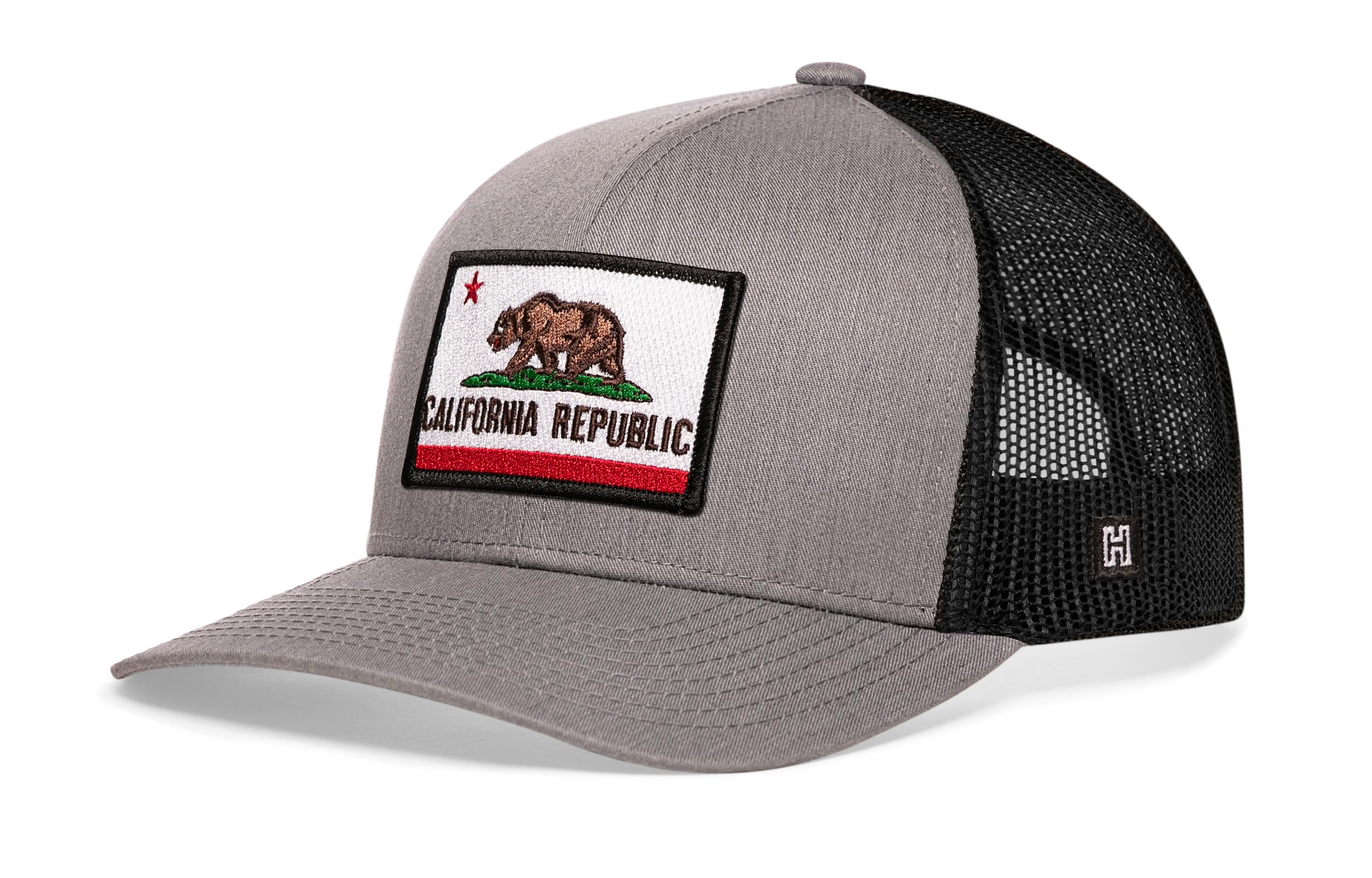 California Flag Trucker Hat | CA Snapback