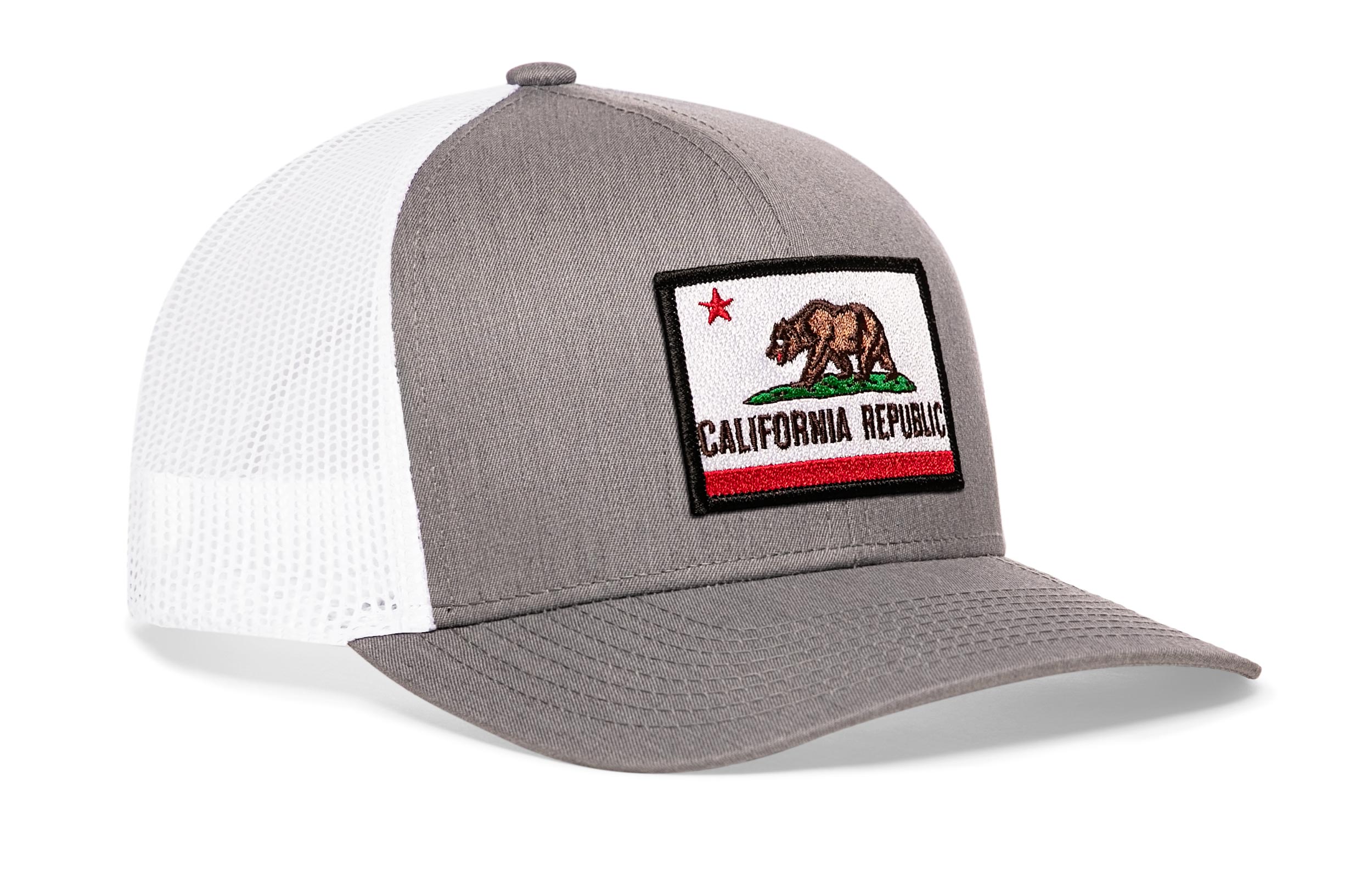 California Flag Trucker Hat | CA Snapback