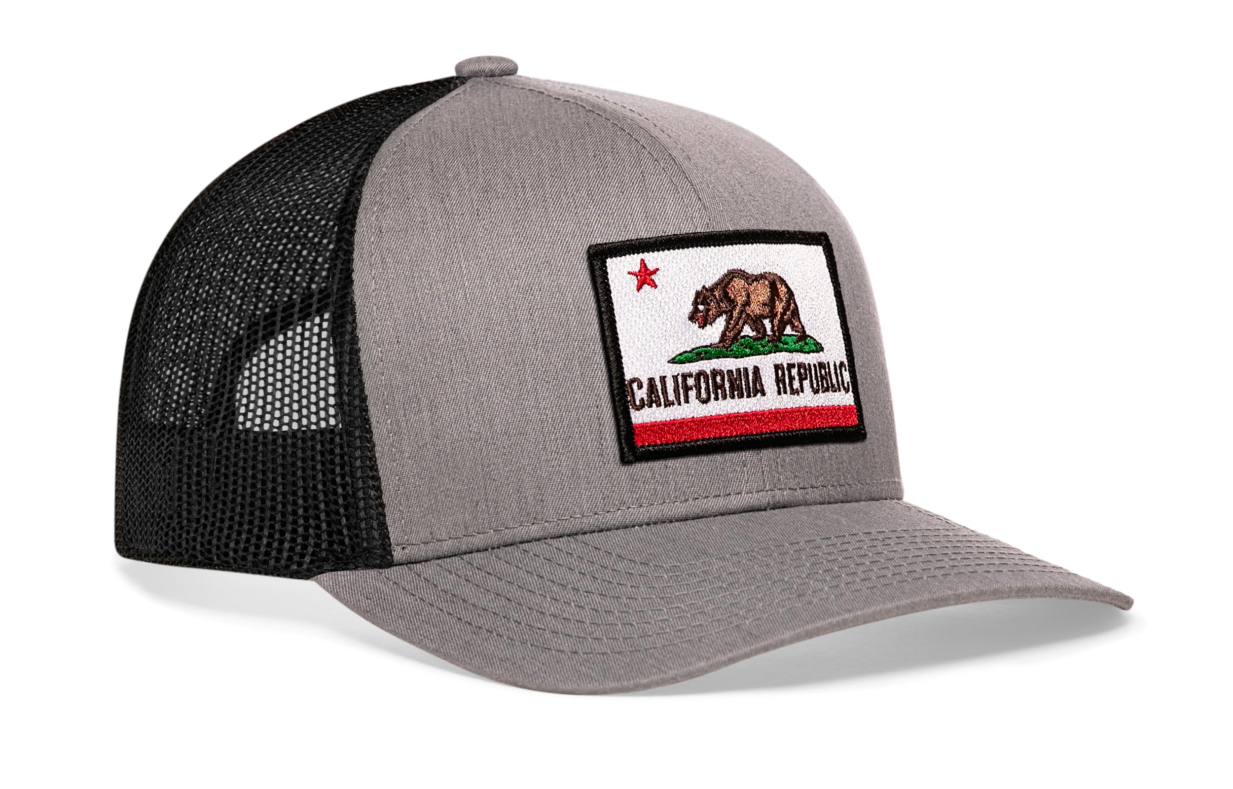 California Flag Trucker Hat | CA Snapback