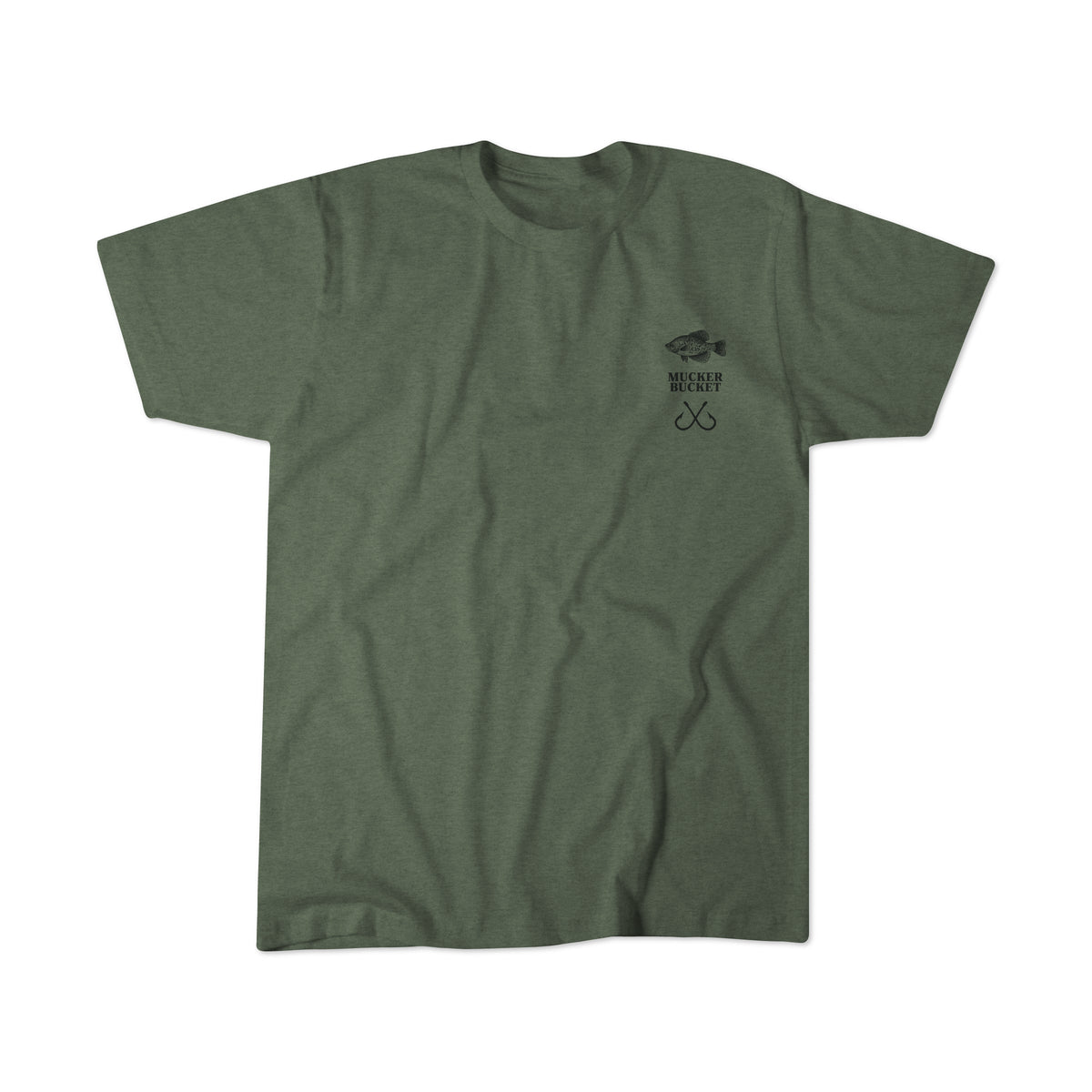 Mucker Bucket Crappie Premium Tee | Freshwater Fishing T-Shirt