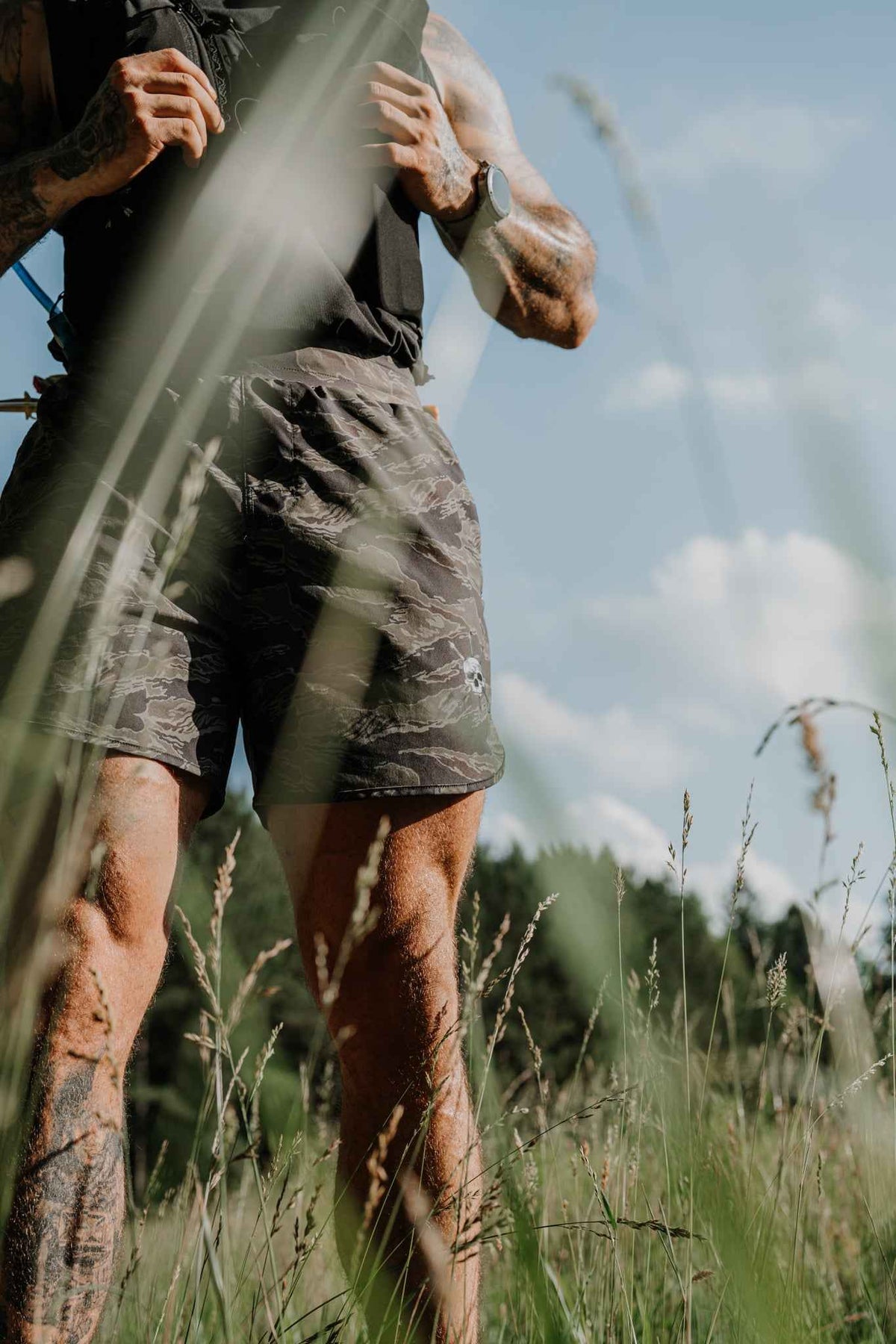 Alpha Country MEN'S | HYBRID SHORT : DEEP FOREST
