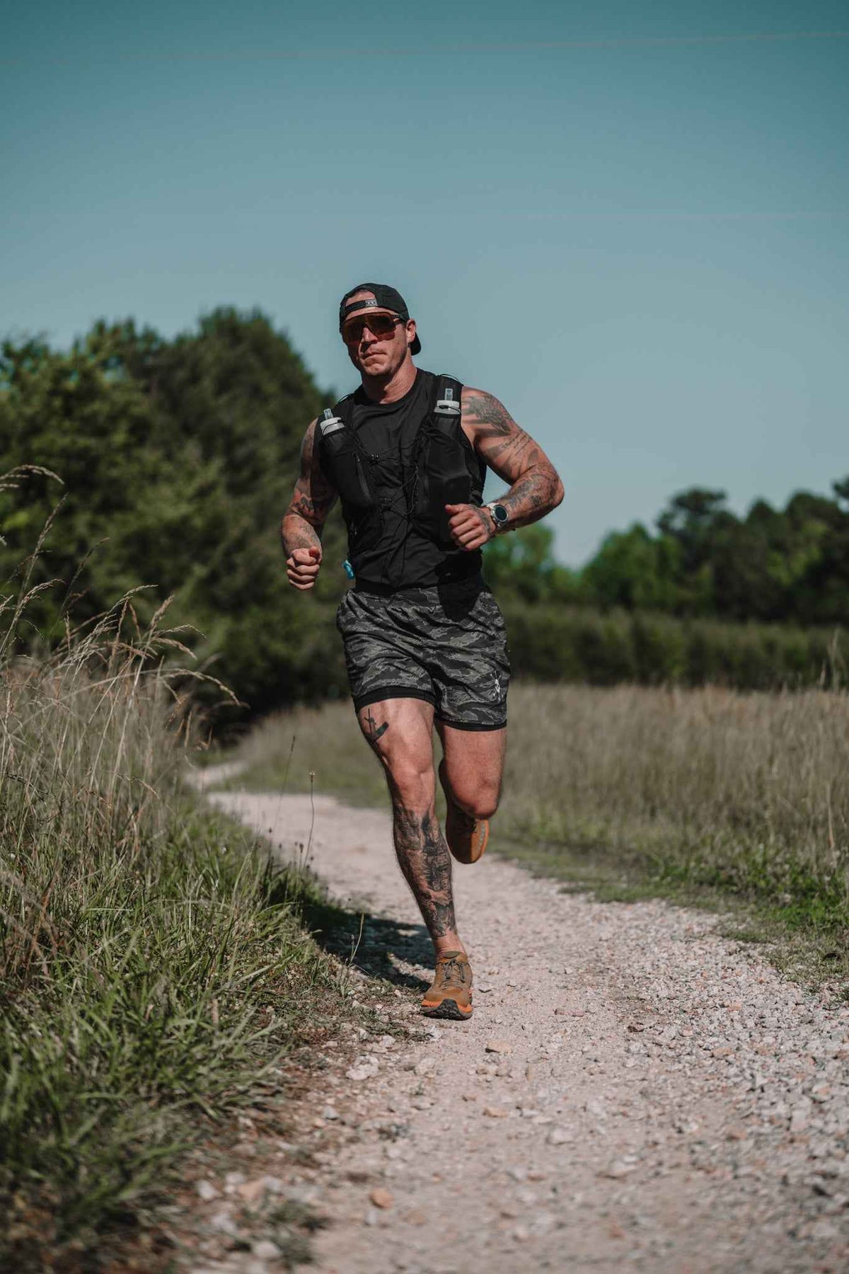 Alpha Country MEN'S | HYBRID SHORT : DEEP FOREST