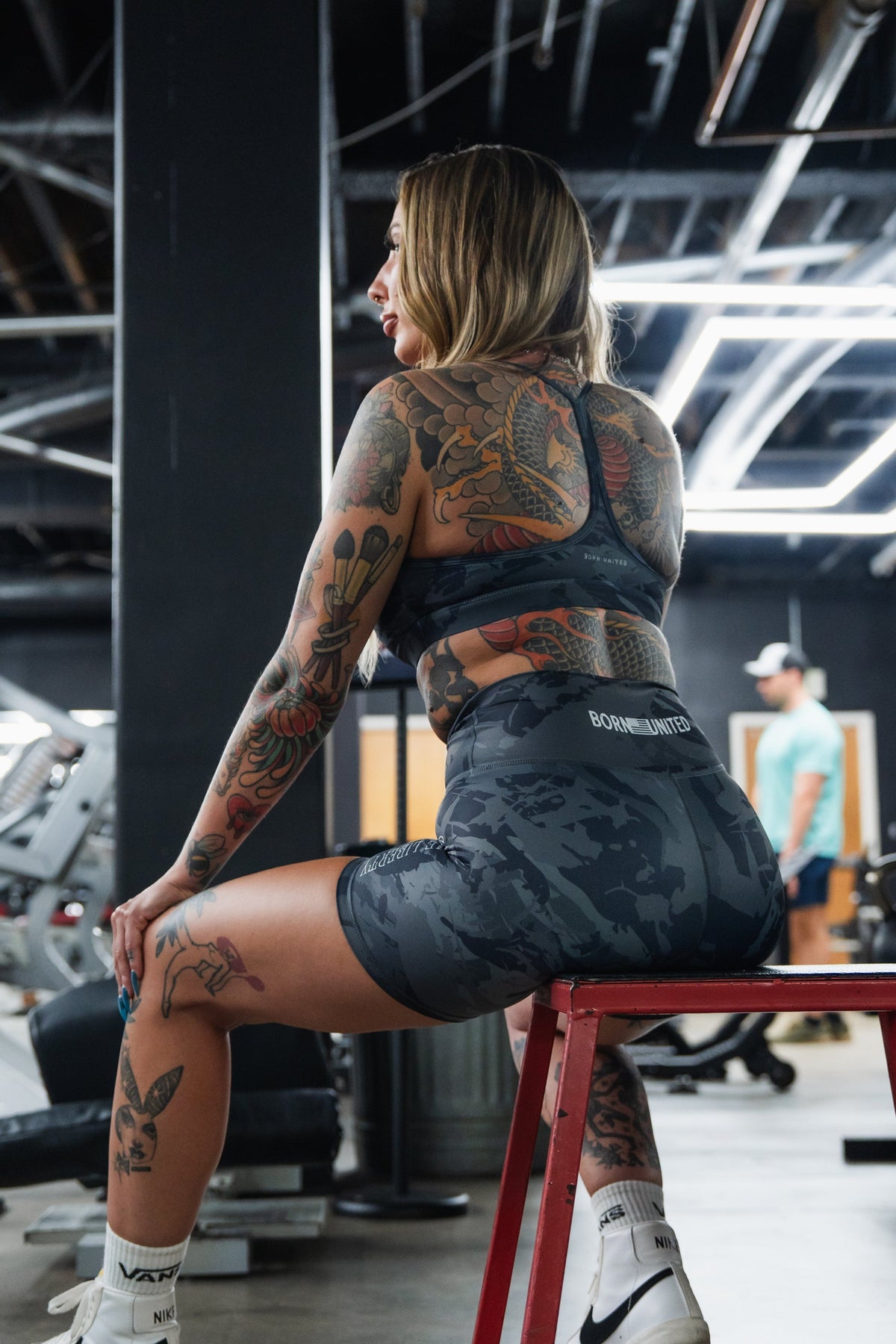 Women's High-Waisted Seamless Front Compression Training Shorts | Liberty or Death