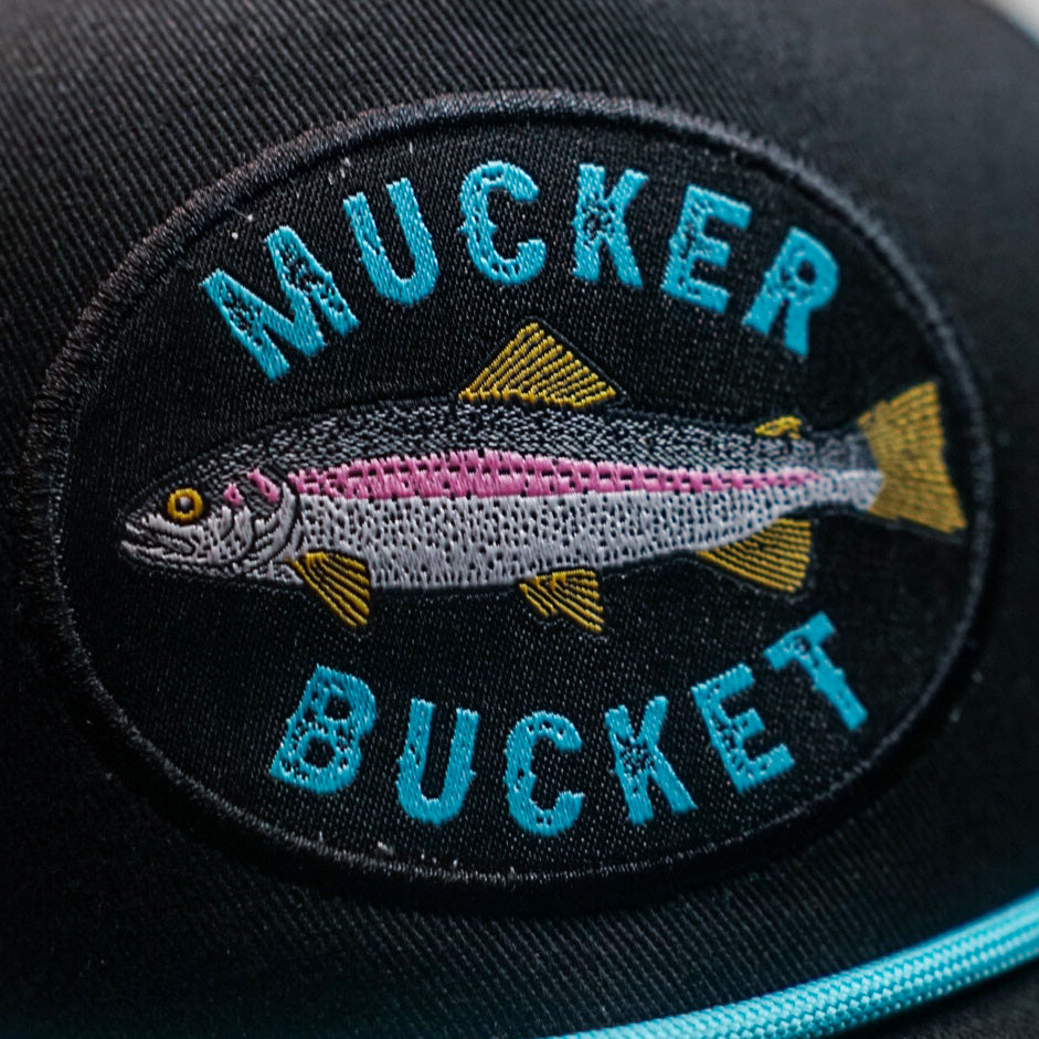 Mucker Bucket Rainbow Trout Bucket Hat | Fishing & Outdoor Hat