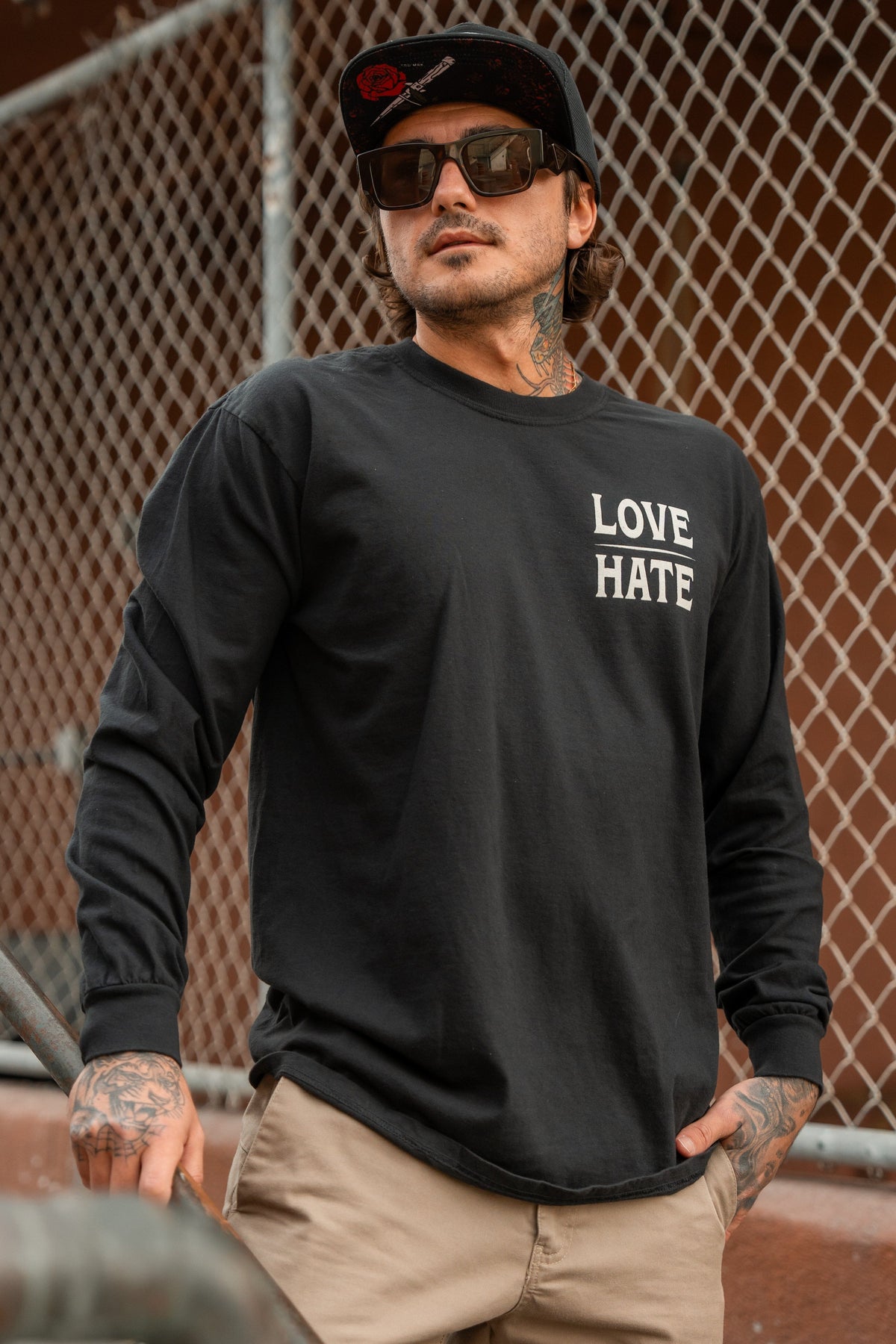 Love/Hate Premium Long Sleeve