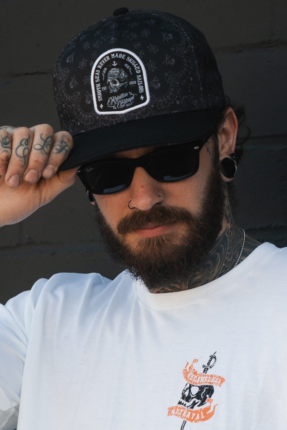 Relentless Betrayal Skilled Sailor 5th Anniversary Snapback | Maritime Hat