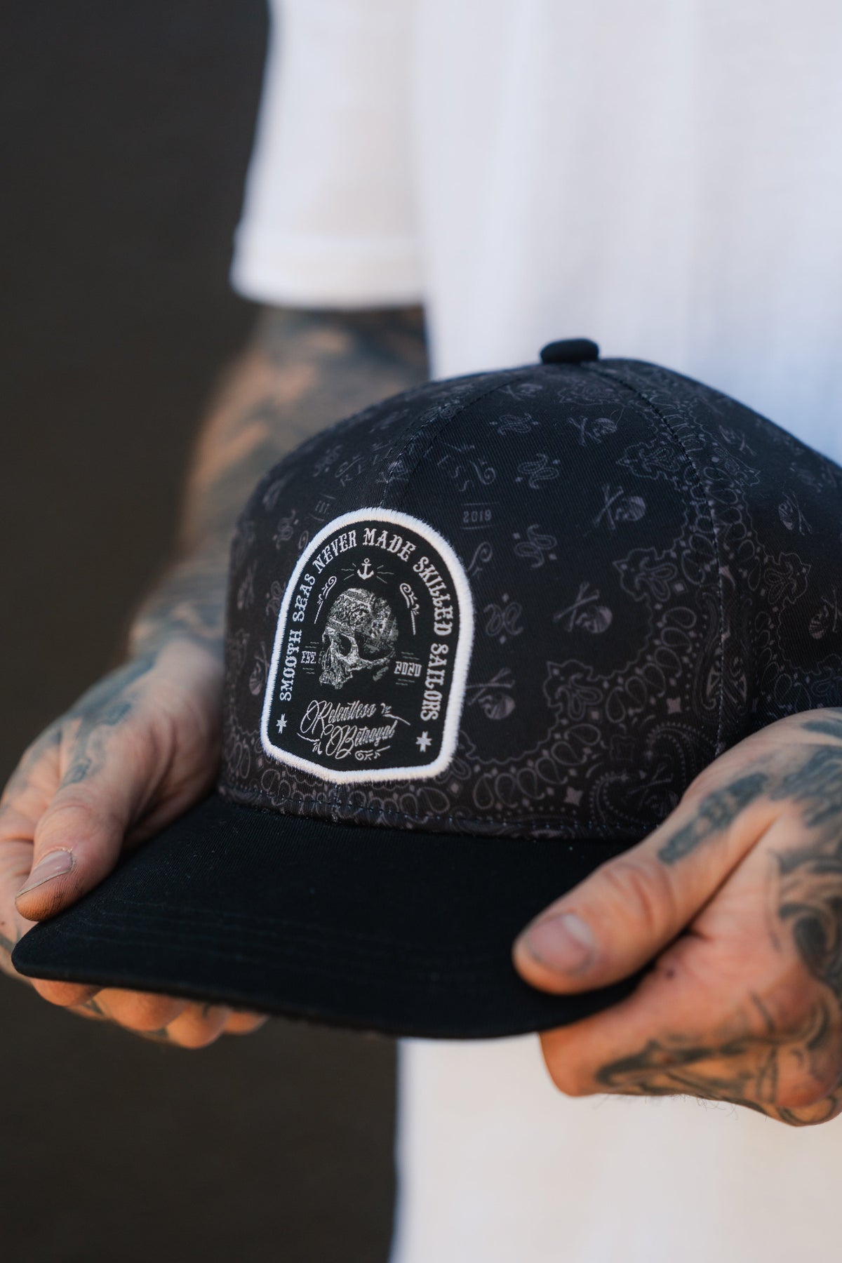 Relentless Betrayal Skilled Sailor 5th Anniversary Snapback | Maritime Hat