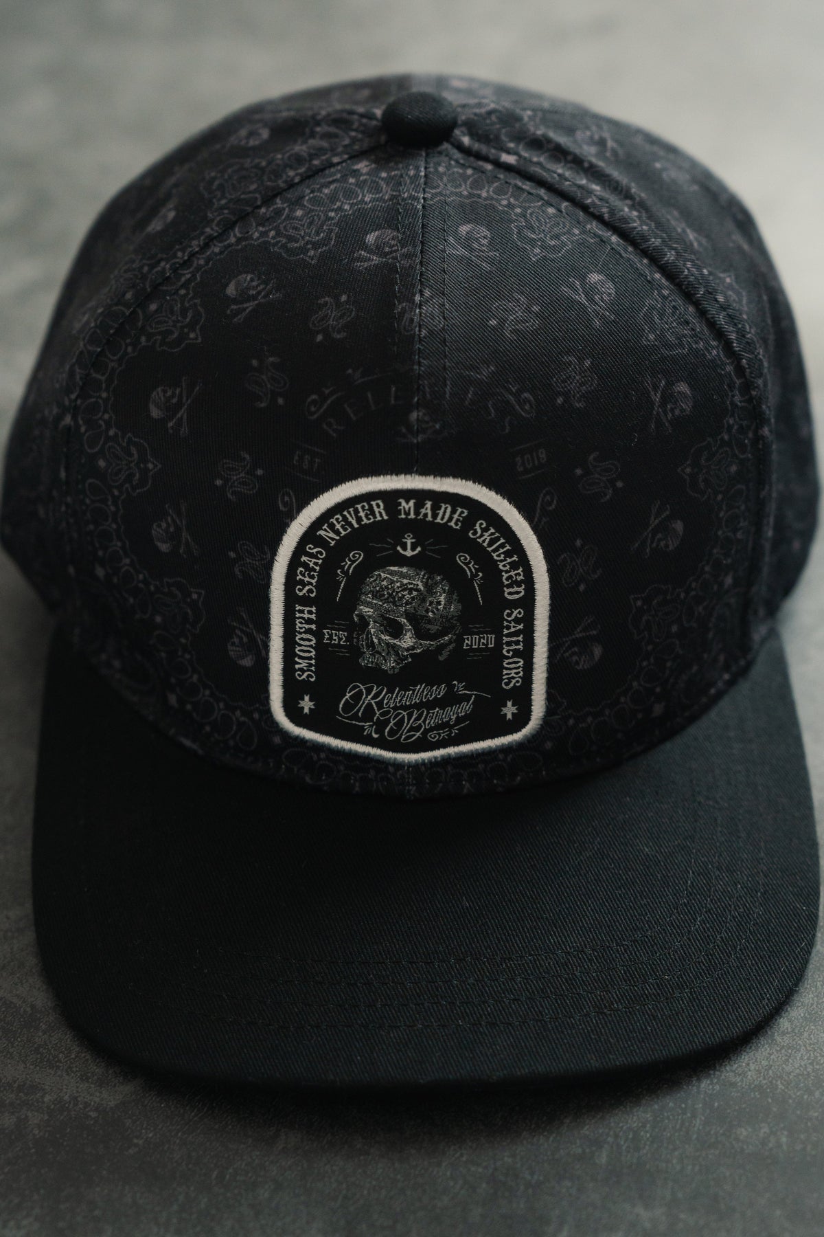 Relentless Betrayal Skilled Sailor 5th Anniversary Snapback | Maritime Hat