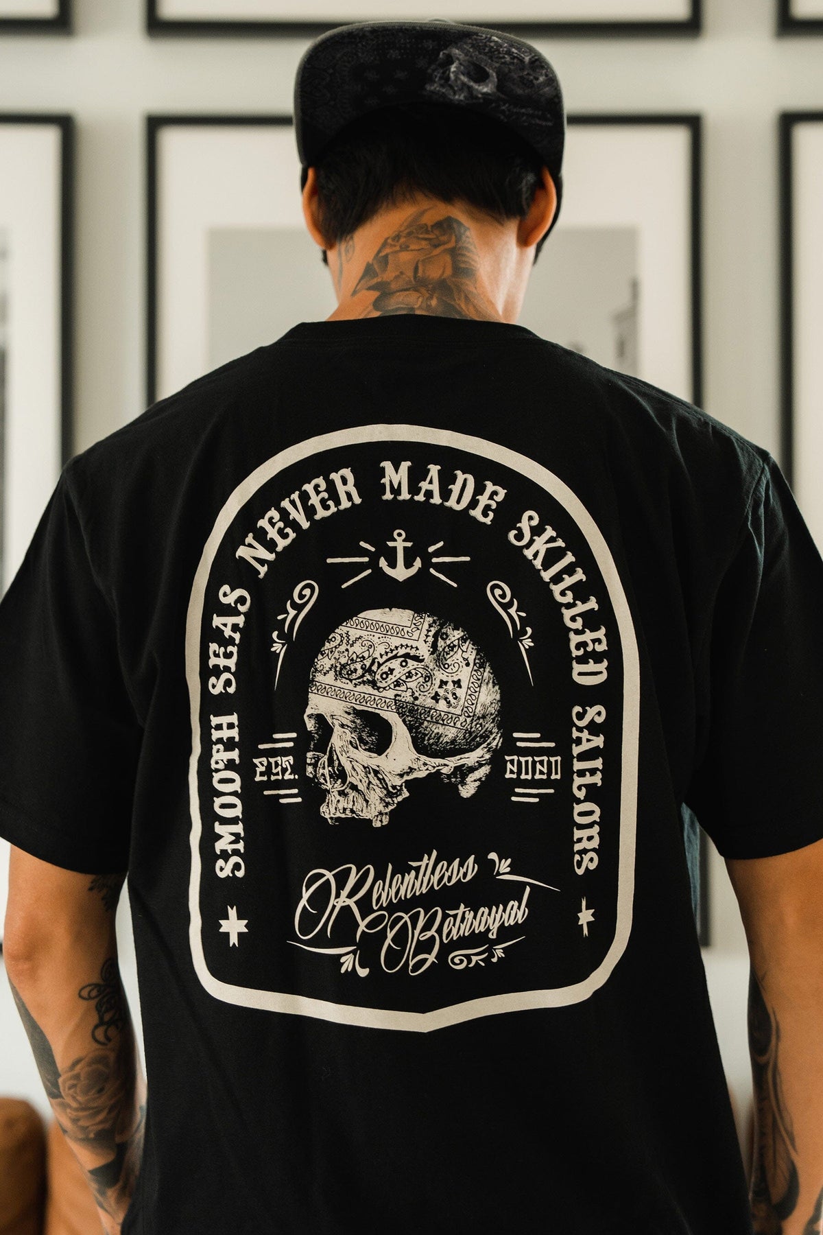 Relentless Betrayal Skilled Sailor T-Shirt | Maritime Graphic Tee