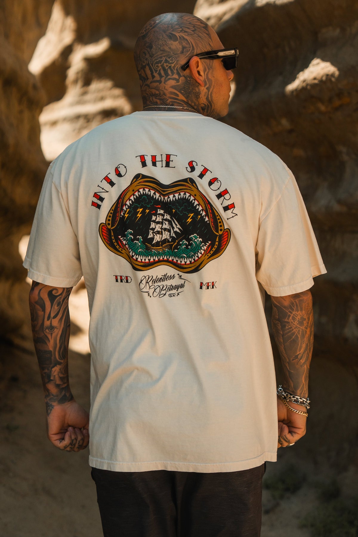 Into the Storm Premium Ivory T-Shirt