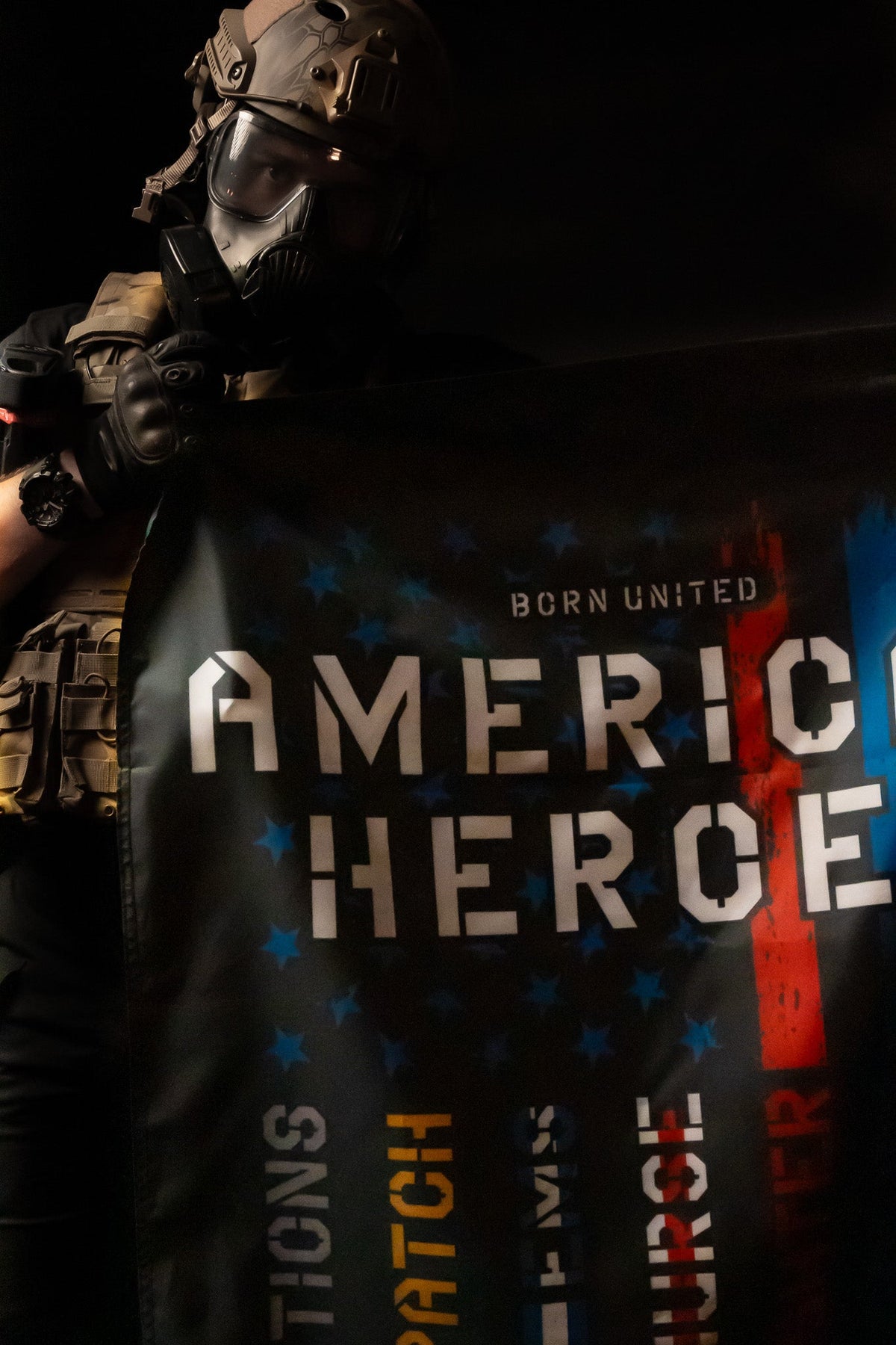 American Heroes Flag