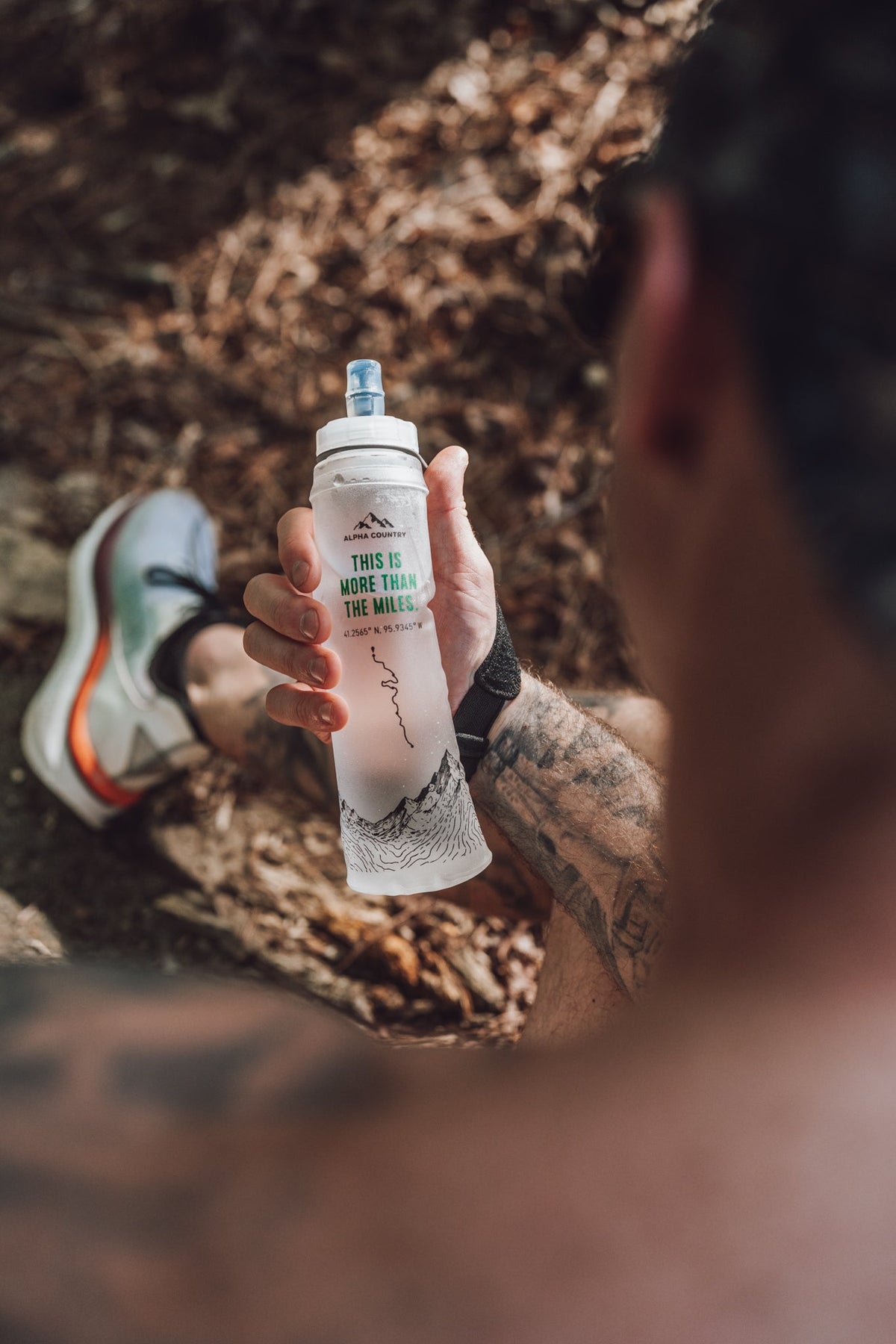 Alpha Country PEAK 500ml Soft Flask with Wrist Strap