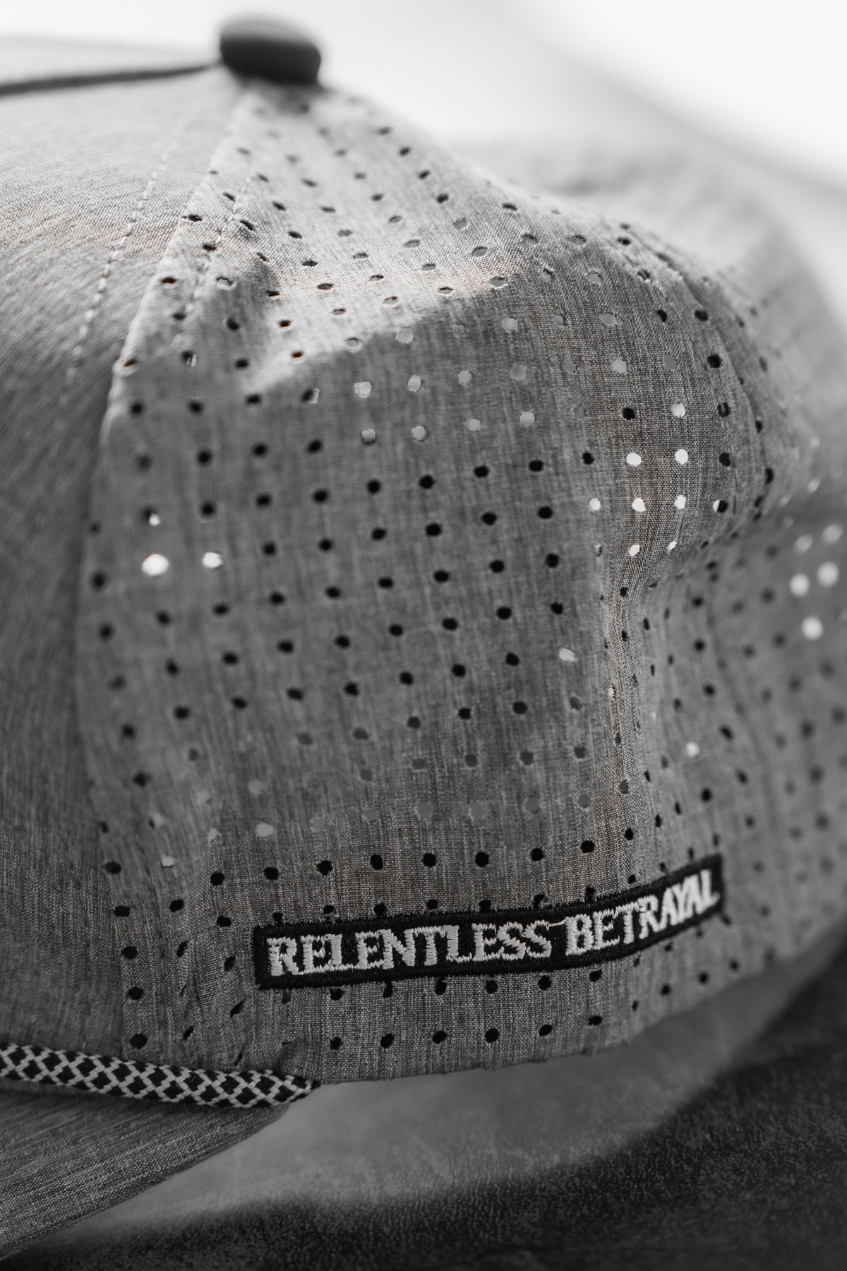 Lost At Sea Gunmetal PVC Snapback