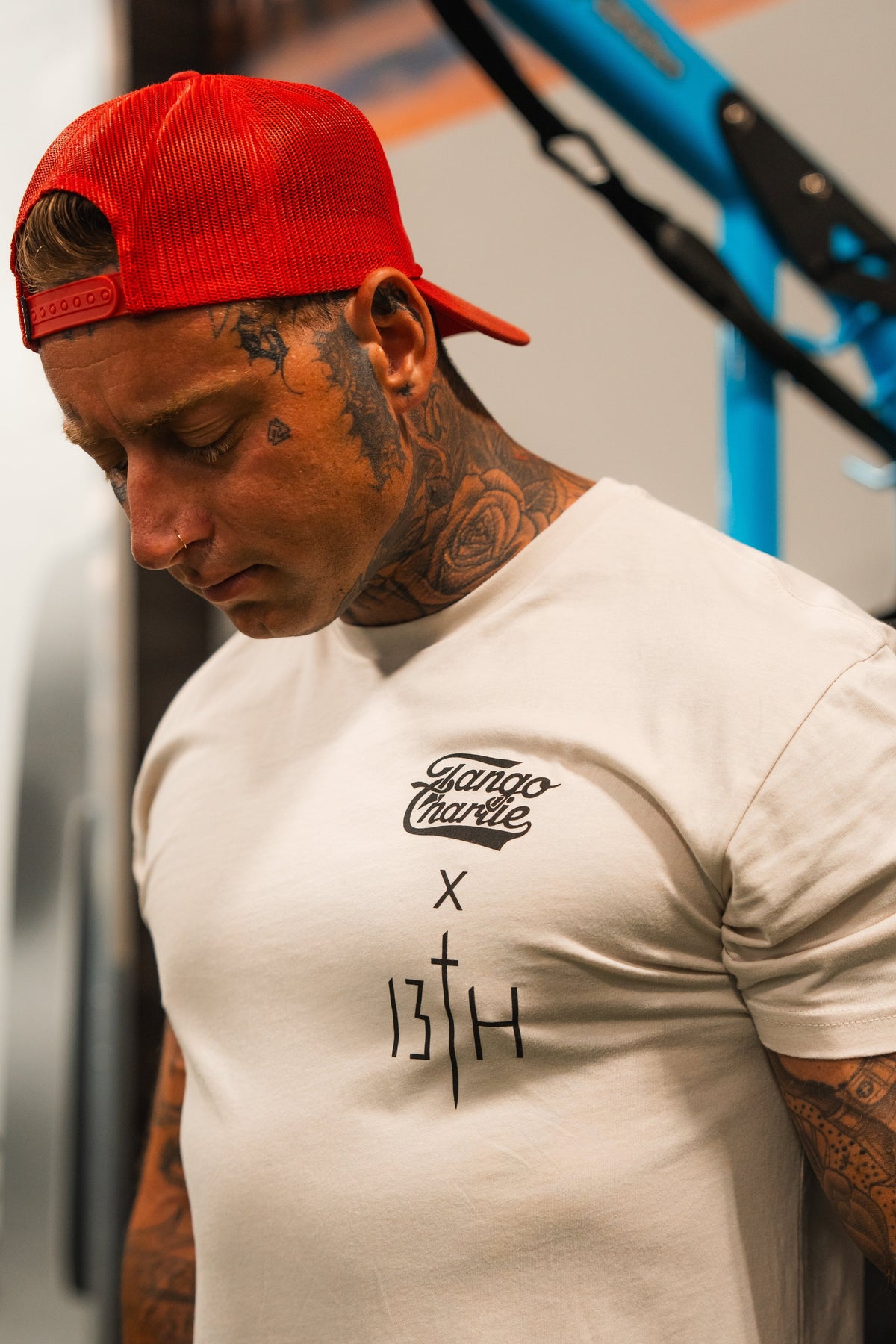 Lift Heavy. Pray Hard. - Tee