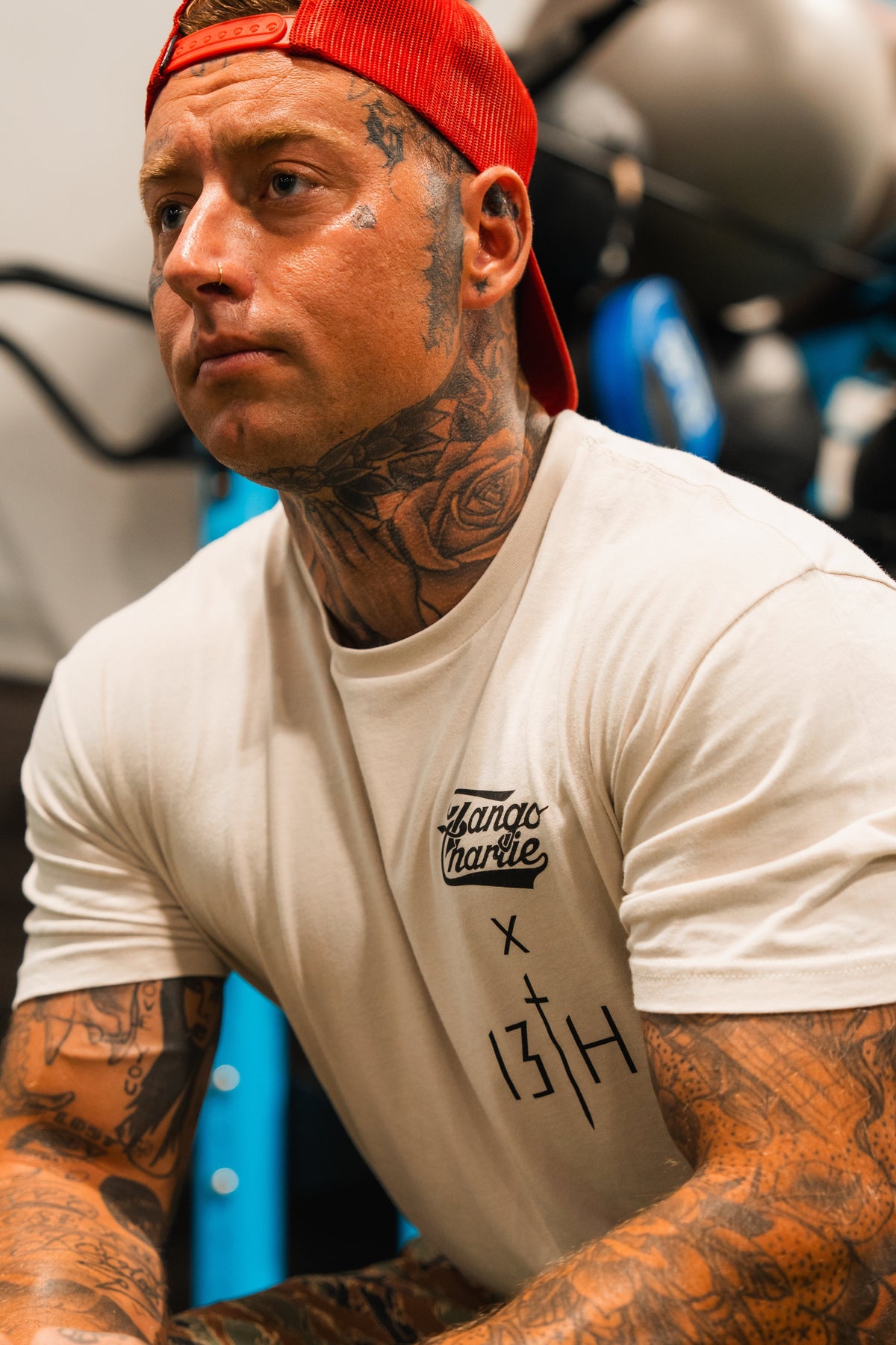 Lift Heavy. Pray Hard. - Tee
