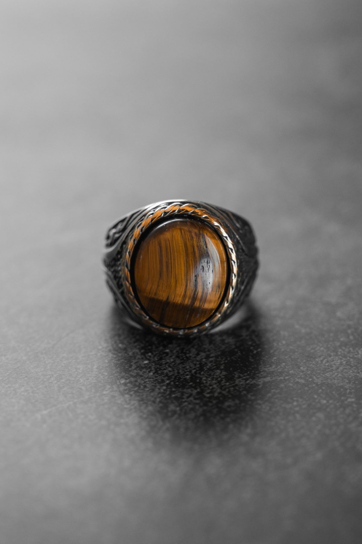 Imperial Tiger's Eye Ring