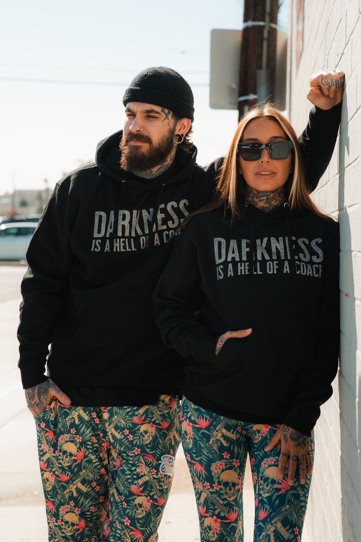 Darkness is a HELL of a Coach - Hoodie