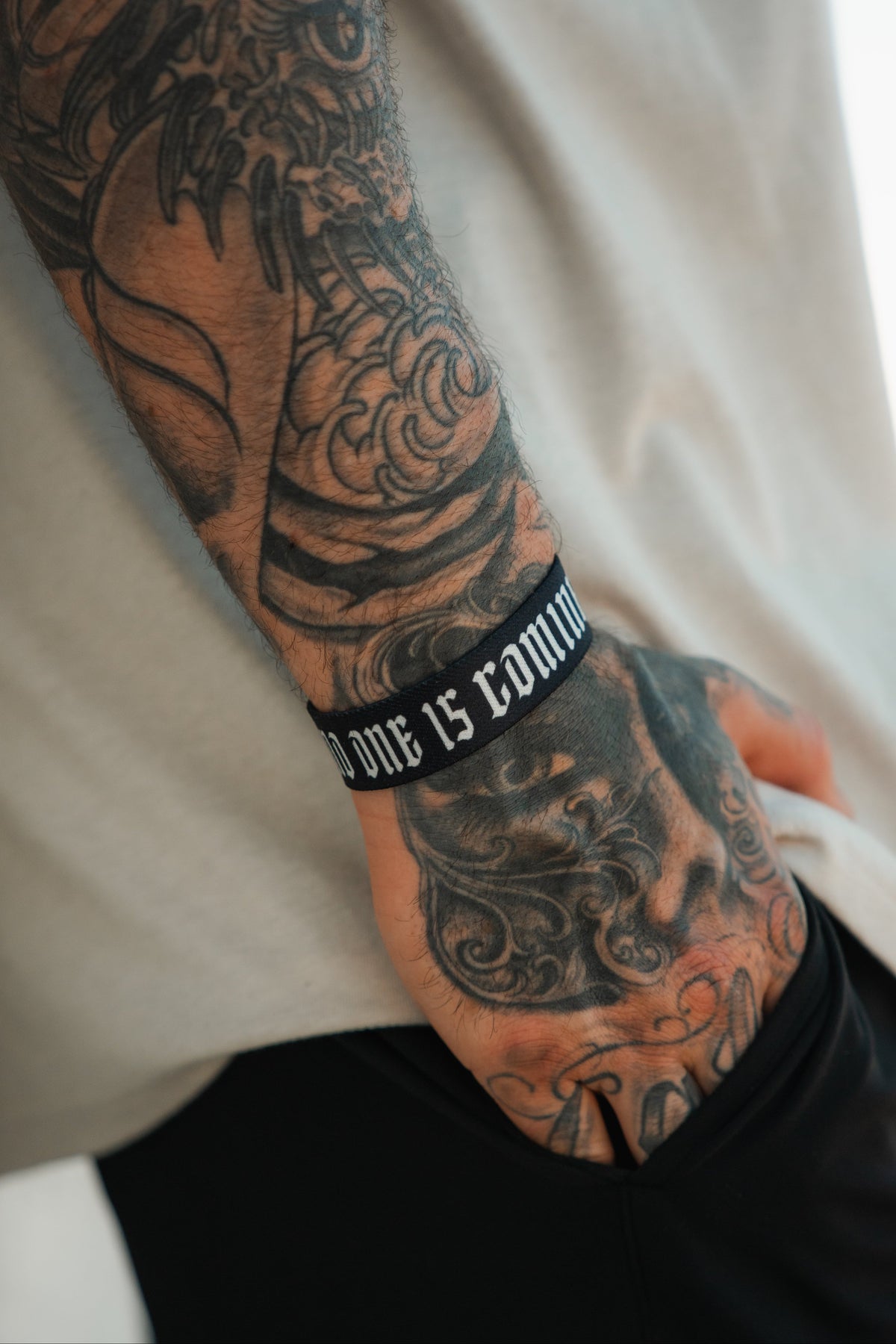 No One Is Coming To Save You - Wristband