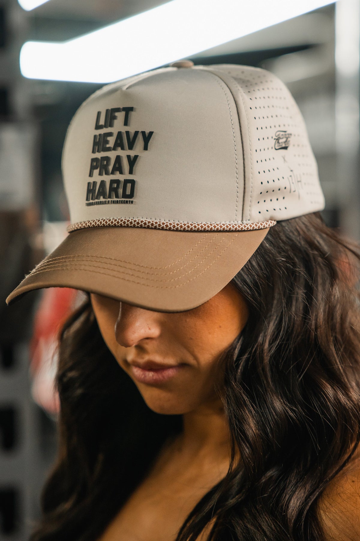 Lift Heavy. Pray Hard. Hydro - Snapback Hat
