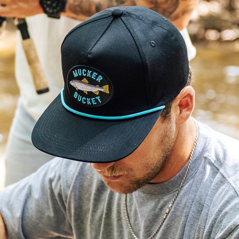 Mucker Bucket Rainbow Trout Bucket Hat | Fishing & Outdoor Hat