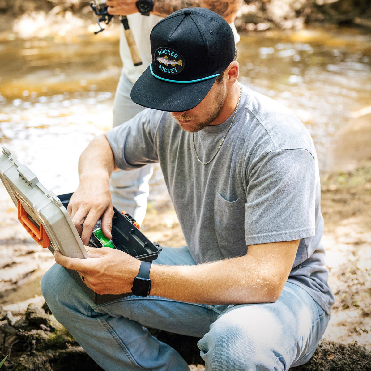 Mucker Bucket Rainbow Trout Bucket Hat | Fishing & Outdoor Hat