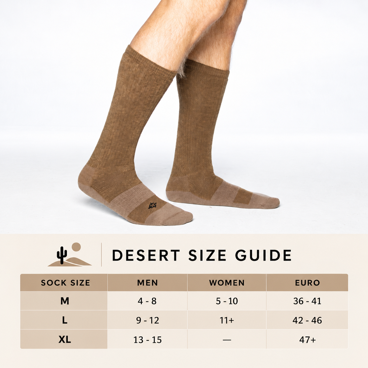 Covert Threads Desert Sock — Military Socks for Hot Weather