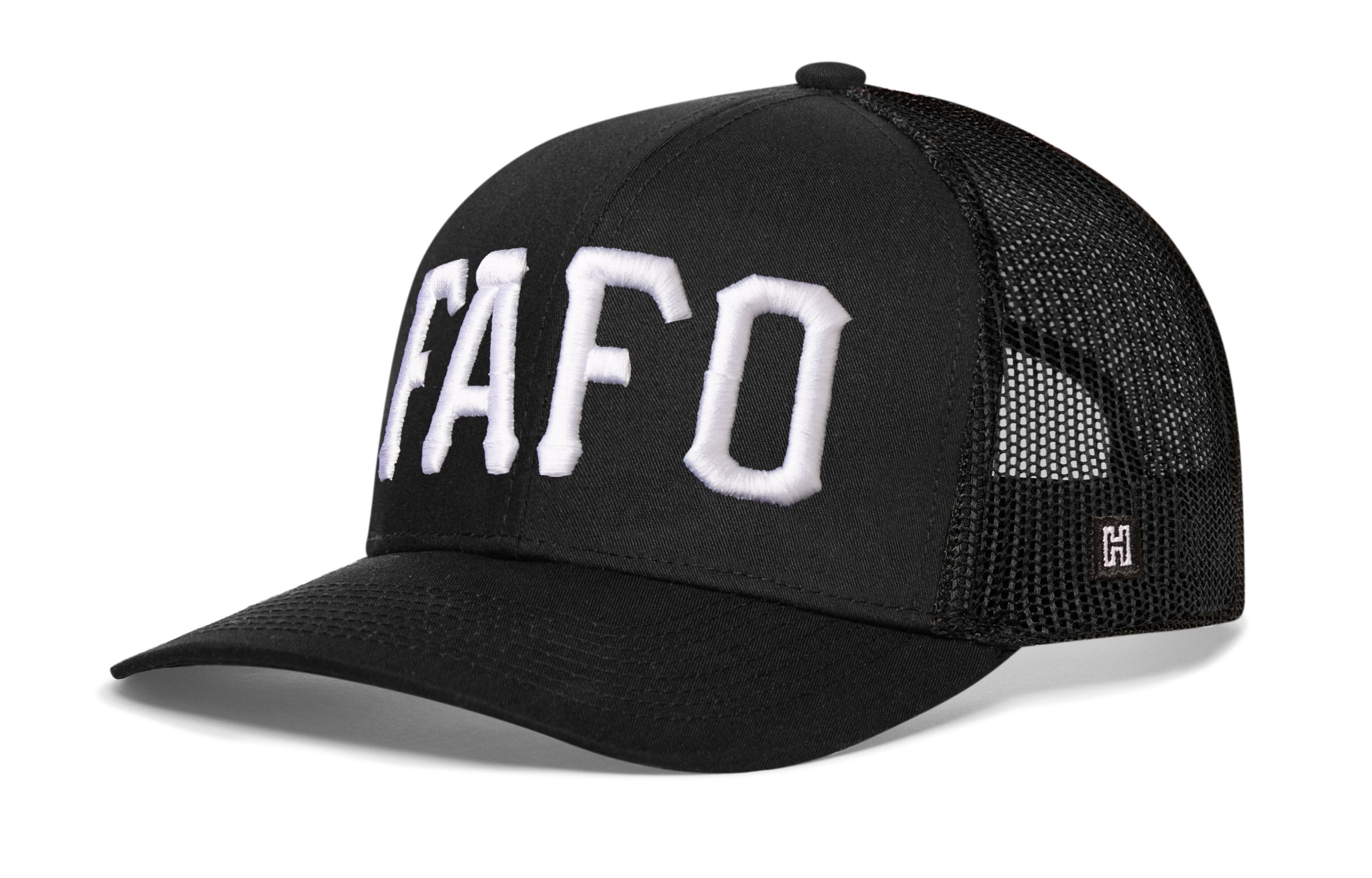 Haka Hat FAFO Trucker Hat | Black Fuck Around, Find Out Snapback