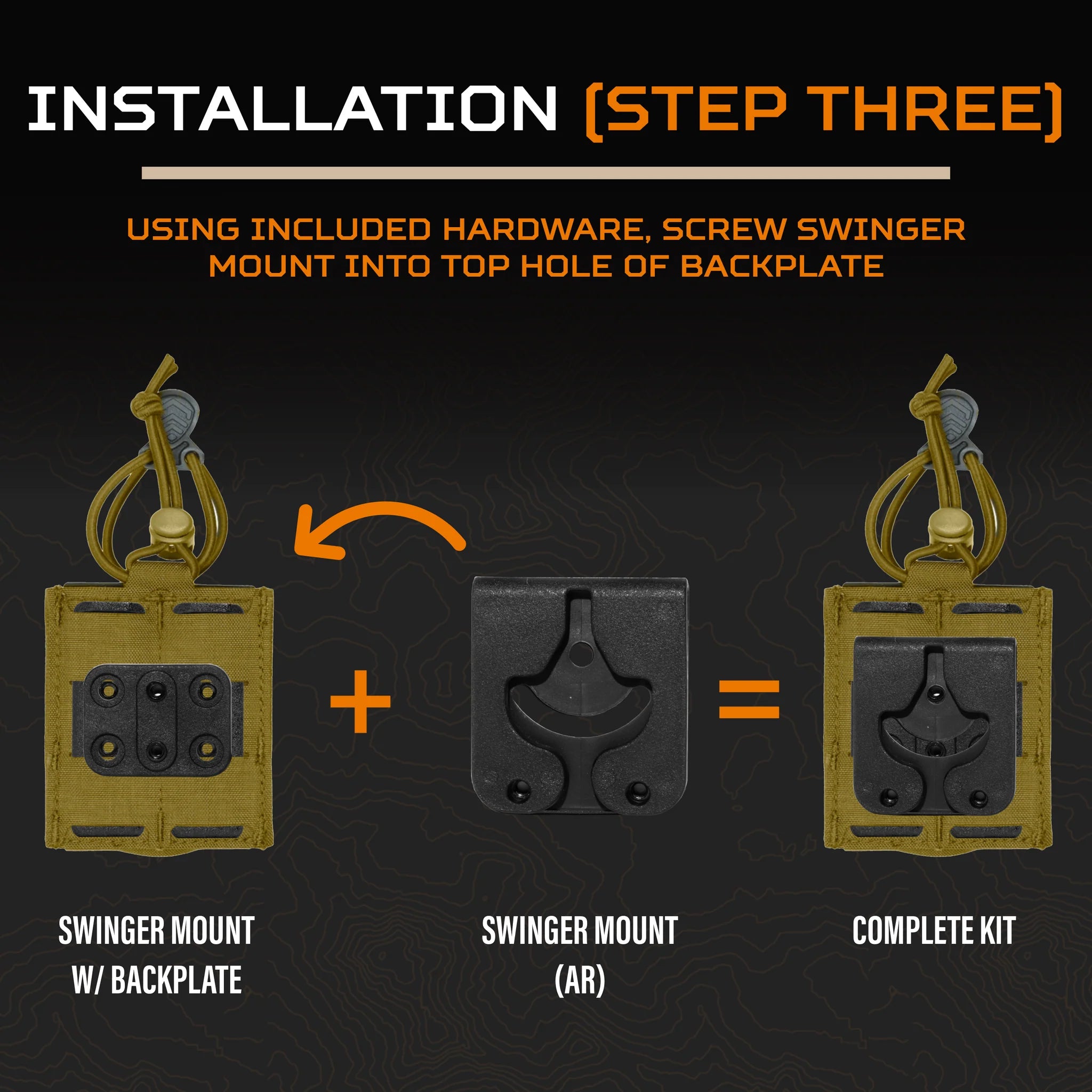 Kore Essentials Swinger Mount - For Single AR Mag Pouch