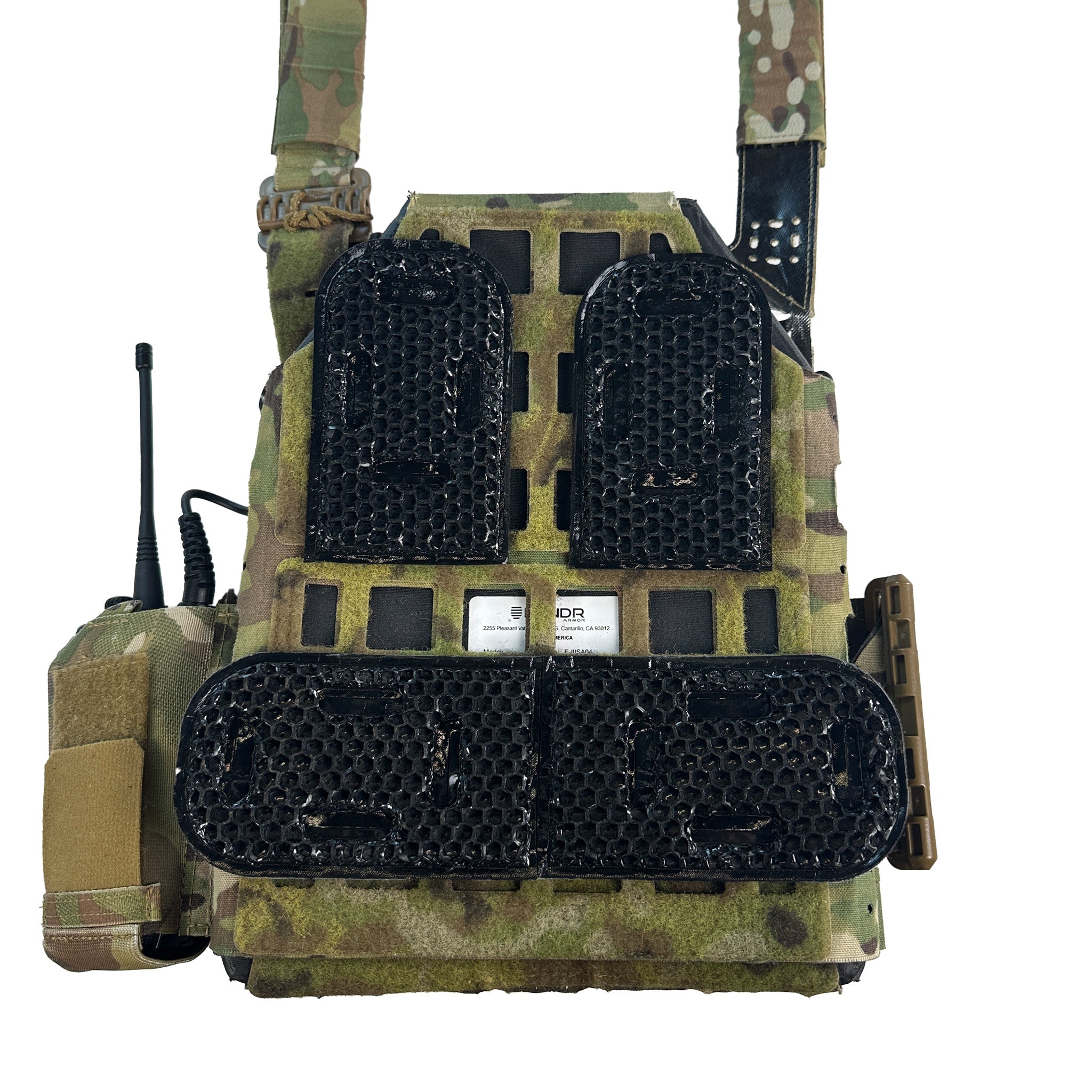 ICEVENTS® Classic Plate Carrier Ventilation Pontoons (Crye AVS Harness Pad Set)