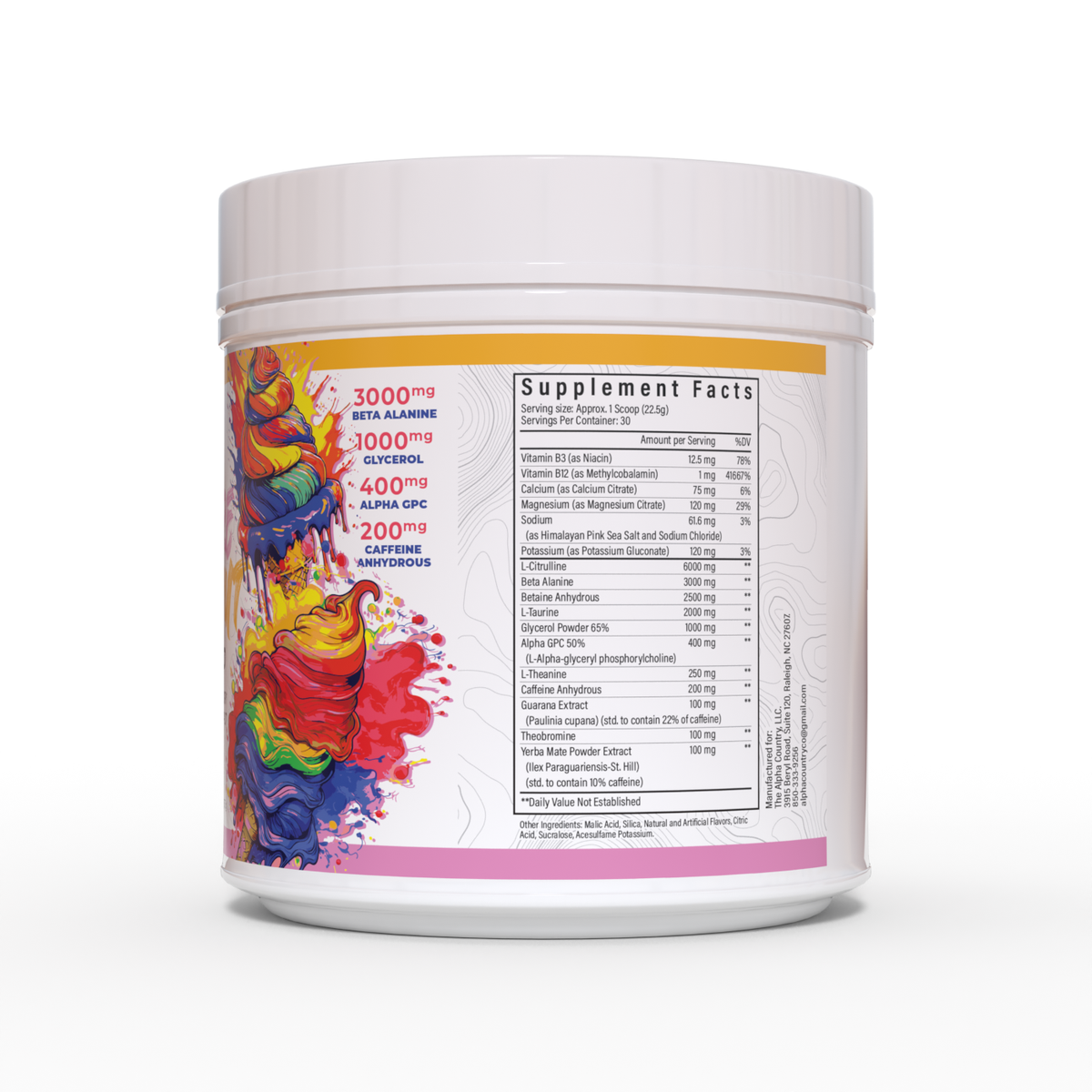 Alpha Country BANGALORE | Pre-Workout Supplement | Training & Performance Nutrition